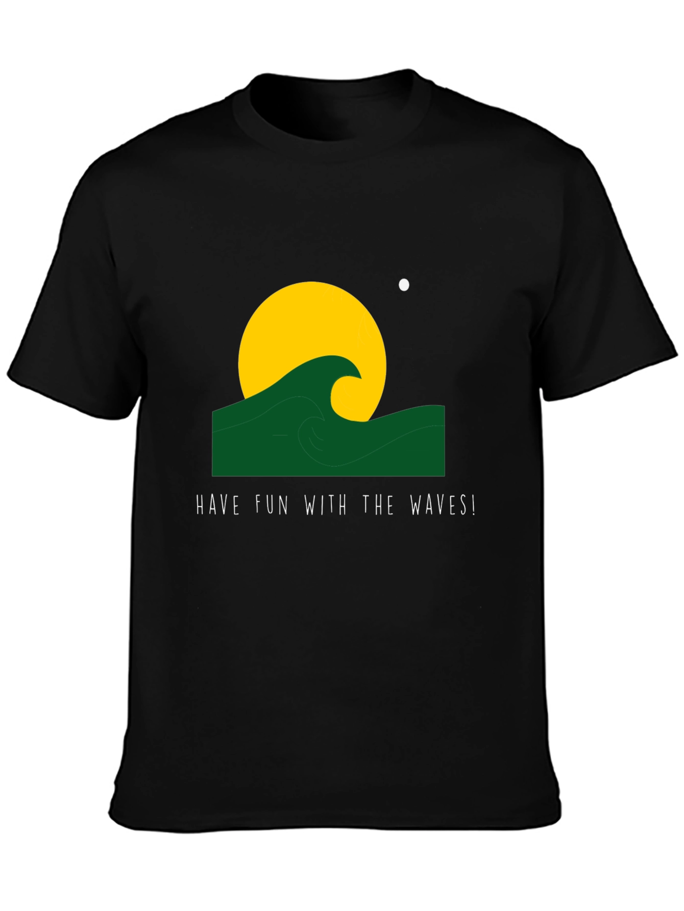 Wave Design Tee - Have Fun With The Waves!