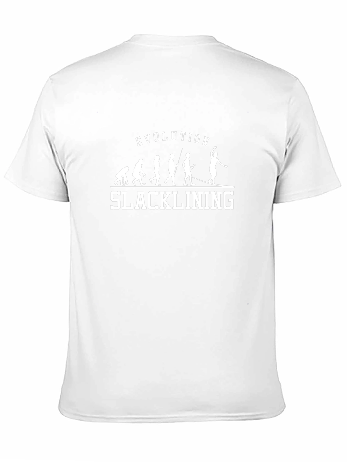 Slacklining Evolution T-Shirt - Black Cotton Blend