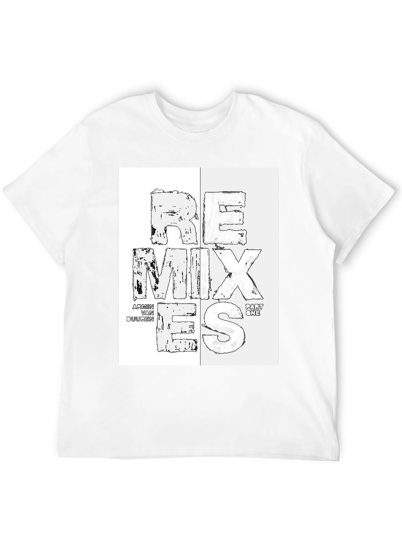 Remixes Part One Black T-Shirt