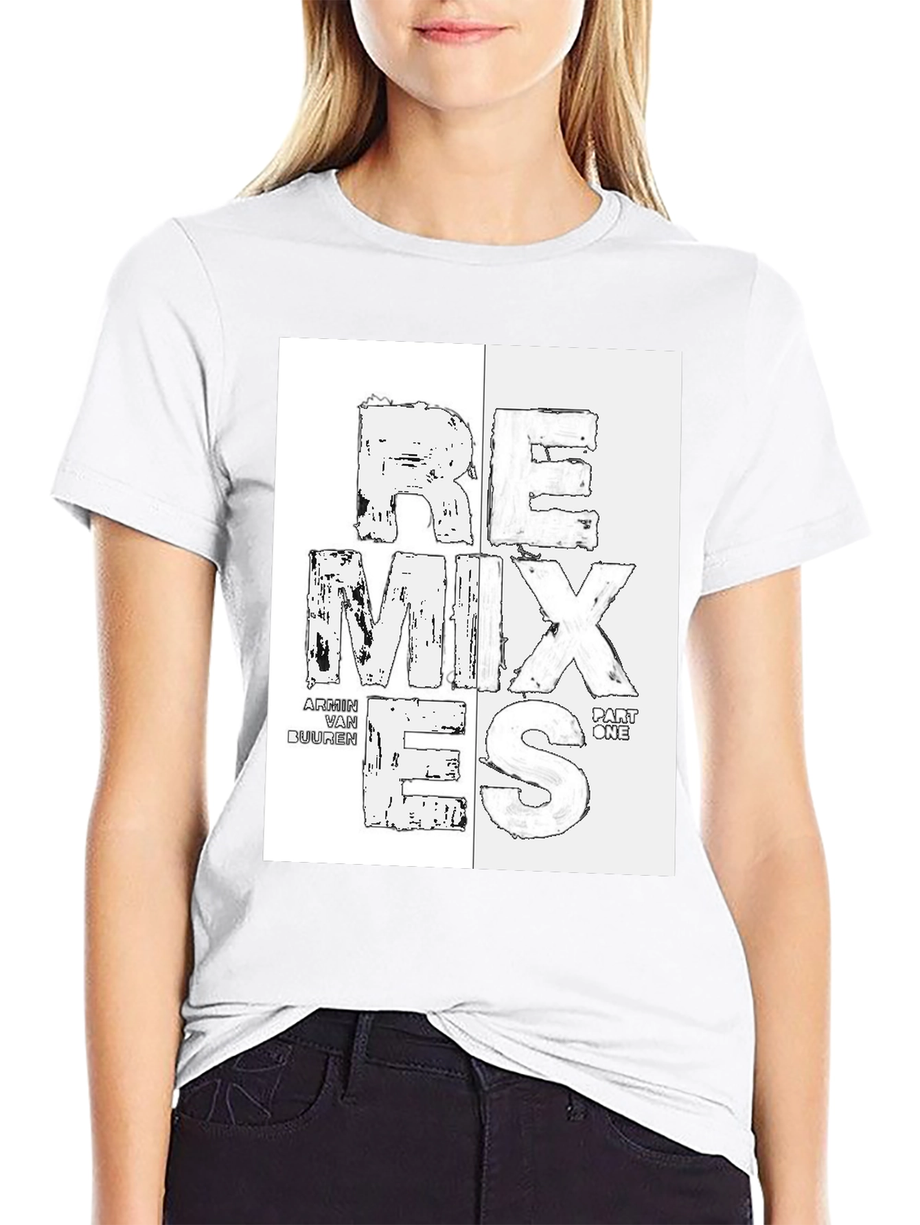 Remixes Part One Black T-Shirt
