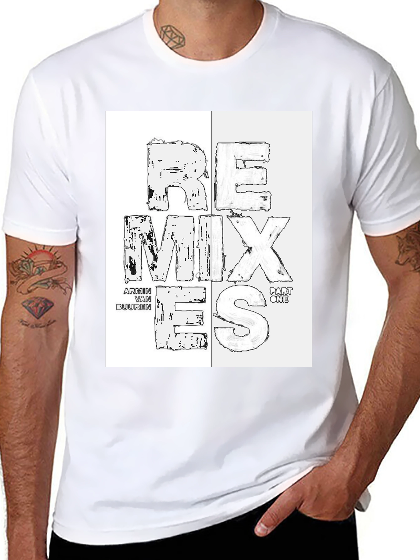 Remixes Part One Black T-Shirt