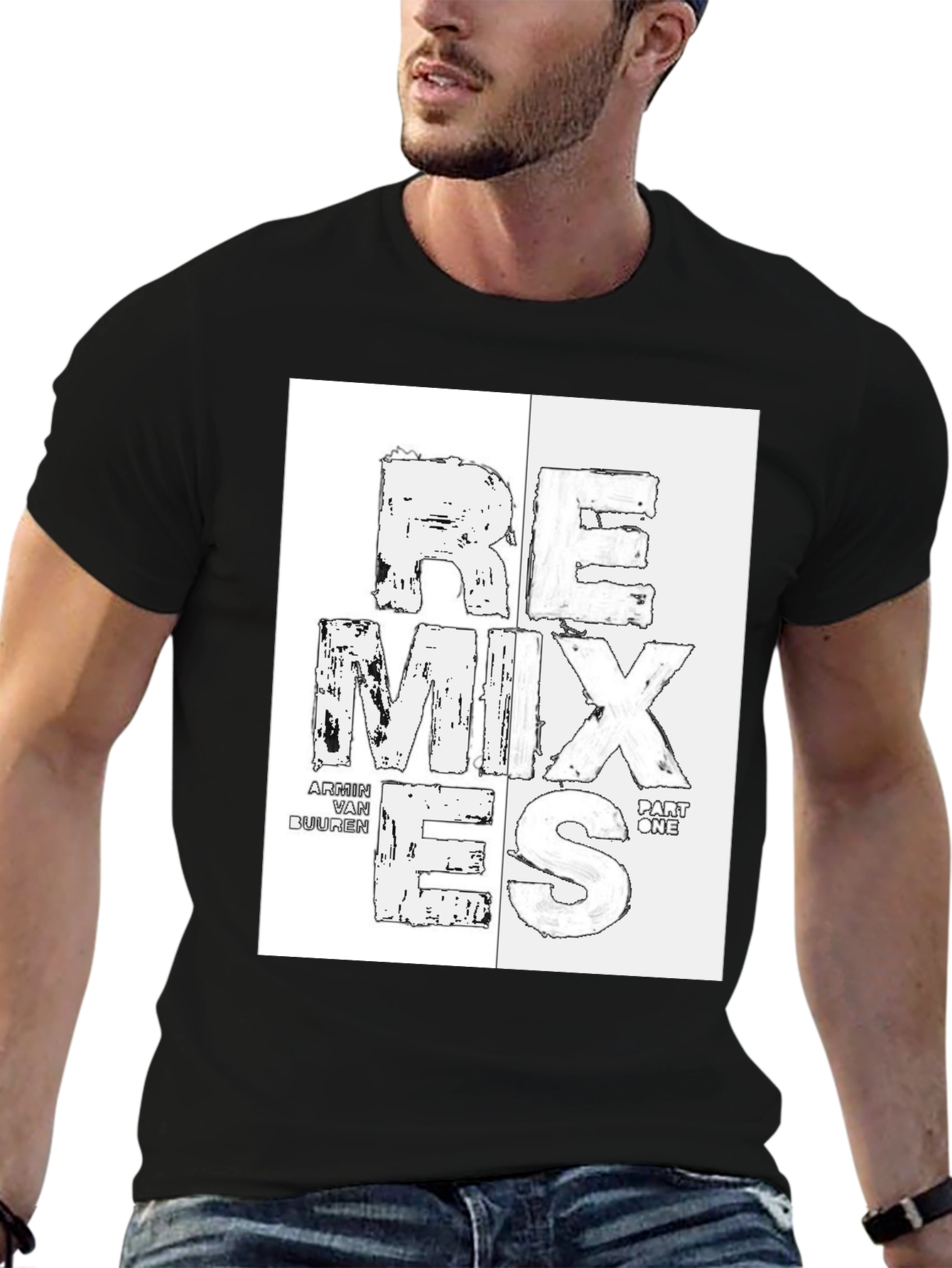 Remixes Part One Black T-Shirt