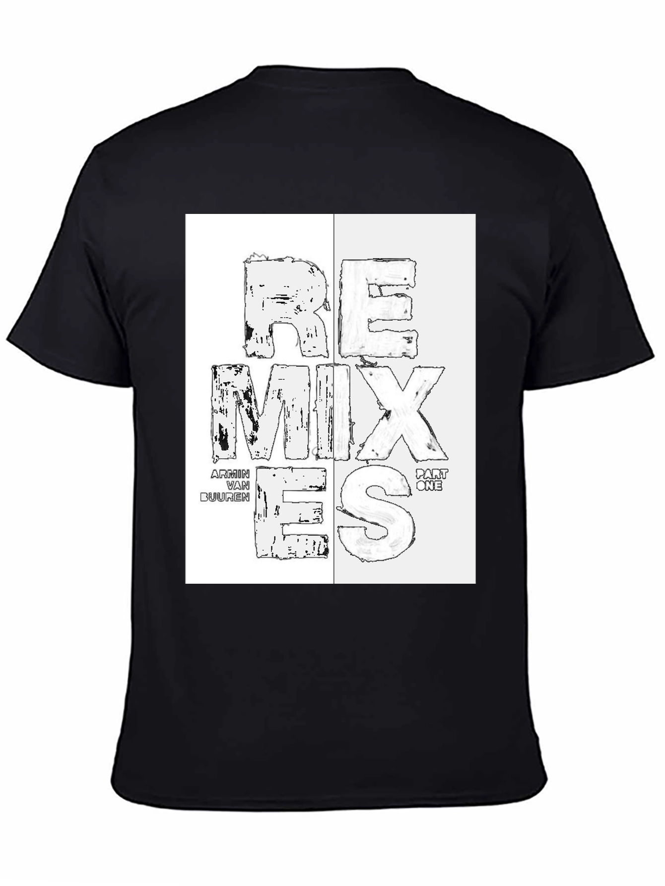 Remixes Part One Black T-Shirt