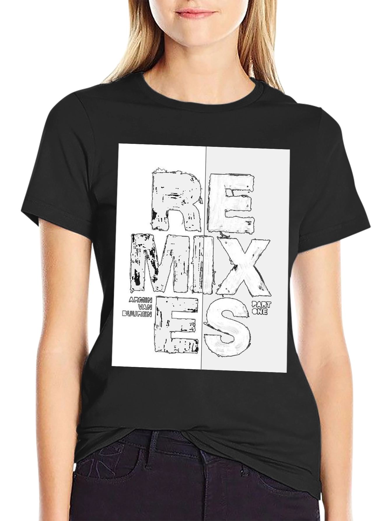 Remixes Part One Black T-Shirt