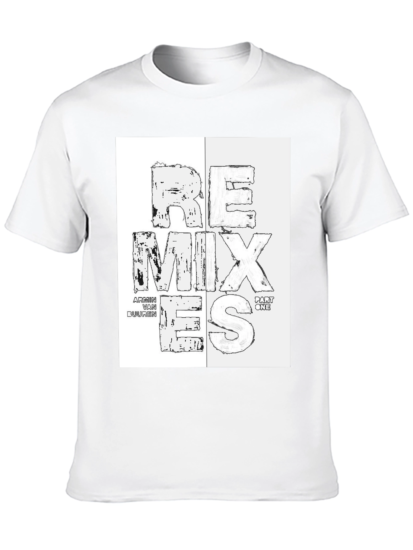 Remixes Part One Black T-Shirt