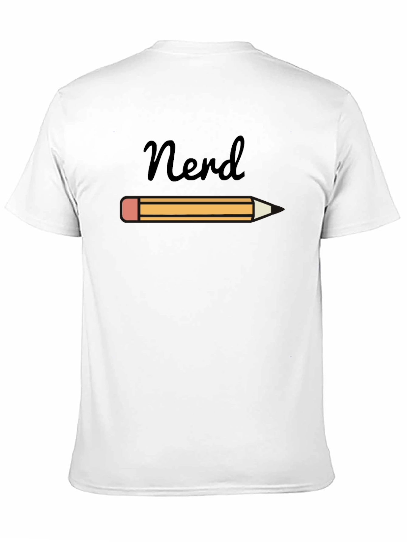 Nerd Pencil Graphic T-Shirt