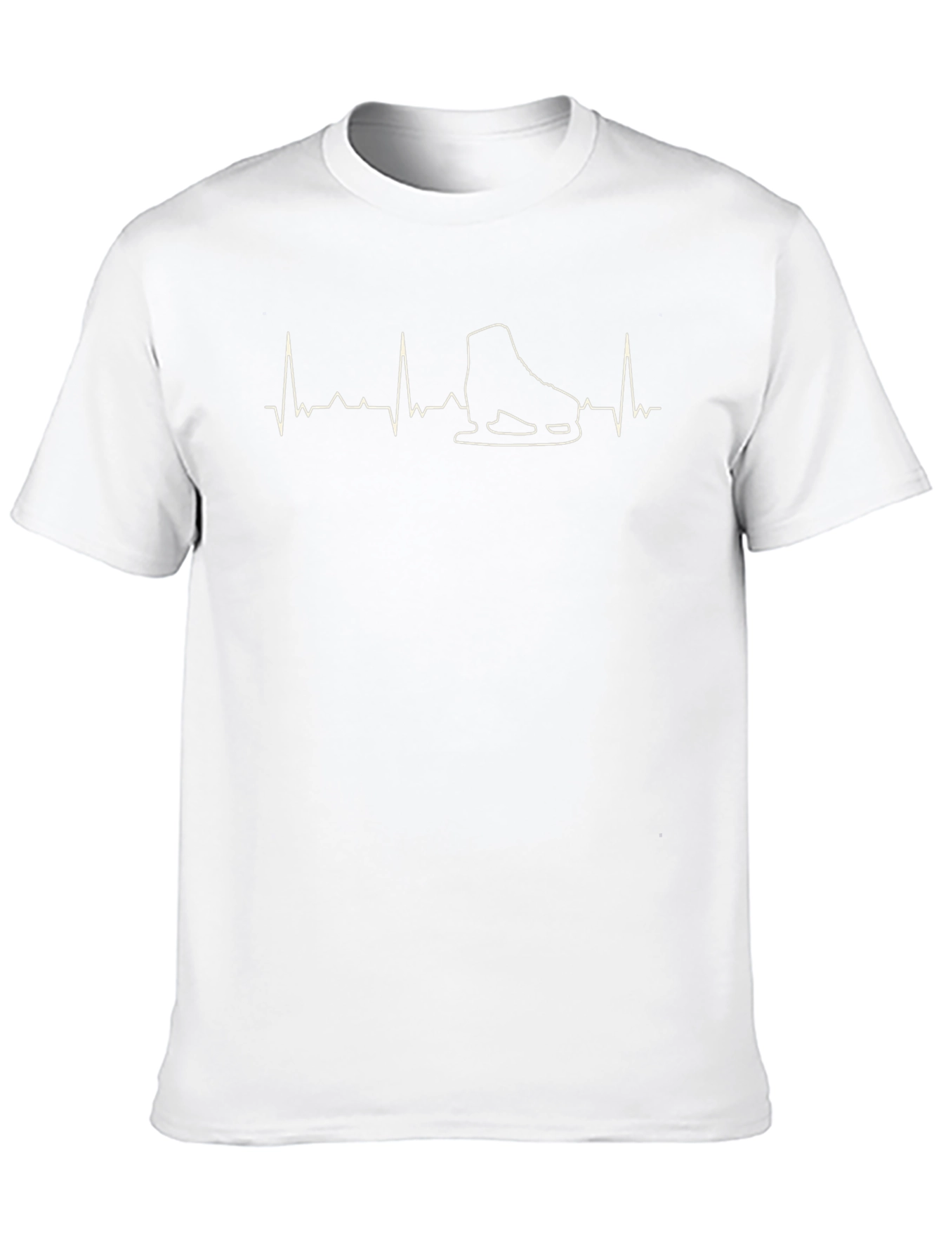 Skate Heartbeat T-Shirt - Ice Skating Love