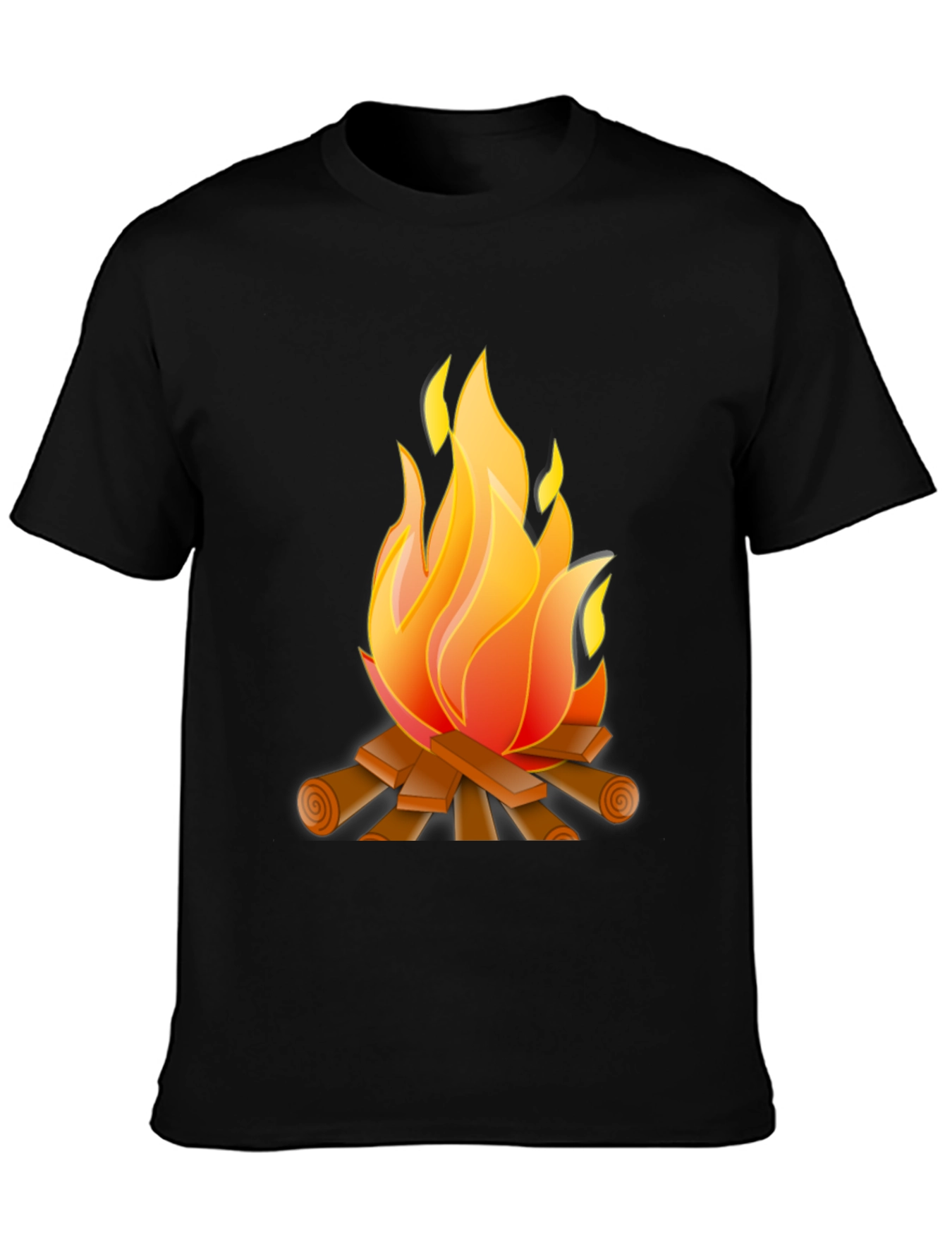 Campfire Graphic Tee - Cozy Style