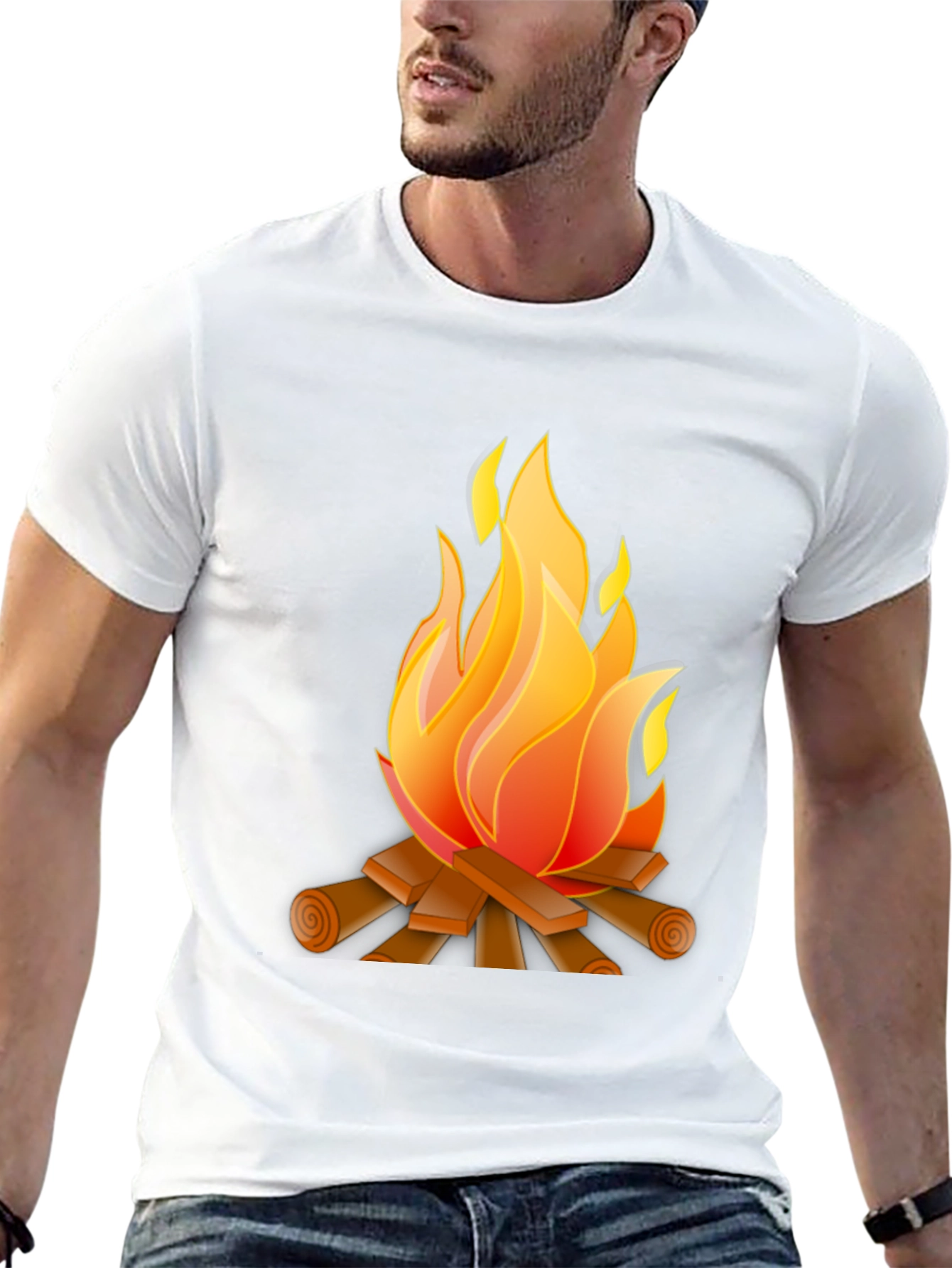 Campfire Graphic Tee - Cozy Style