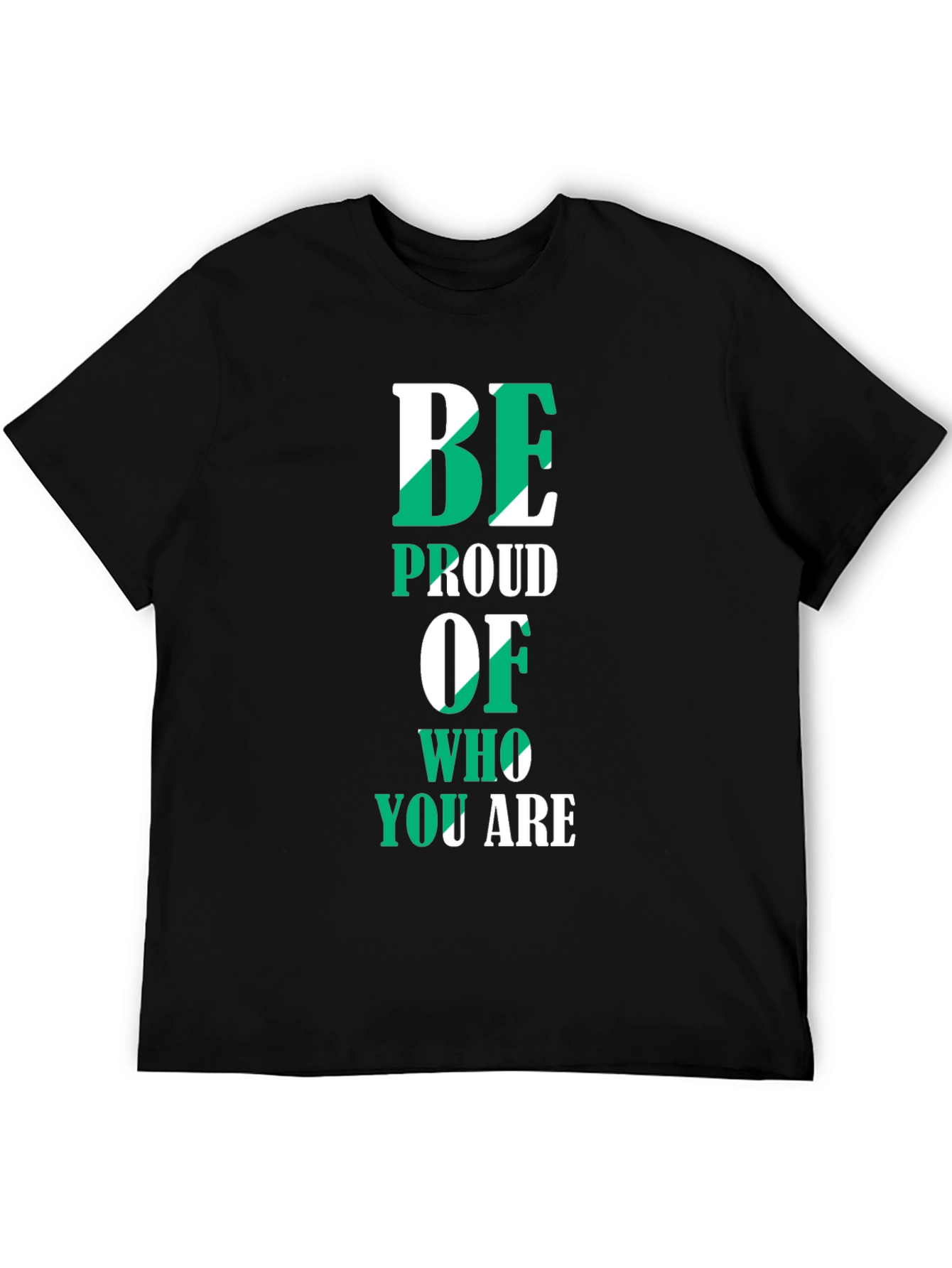 Be Proud Nigeria T-Shirt - Black Pride