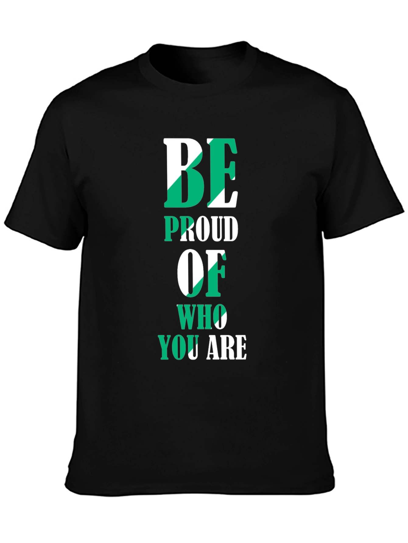 Be Proud Nigeria T-Shirt - Black Pride