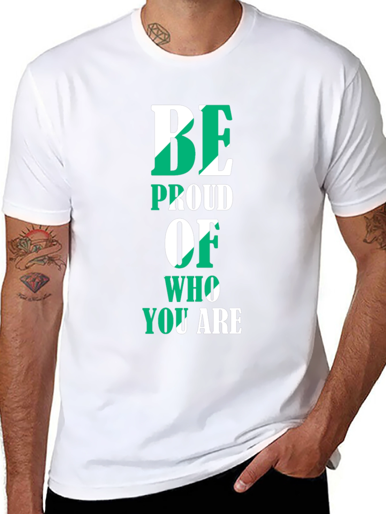 Be Proud Nigeria T-Shirt - Black Pride