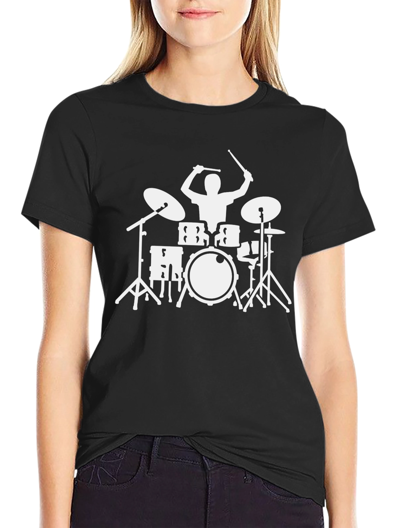 Drummer Graphic T-Shirt - Musician Tee