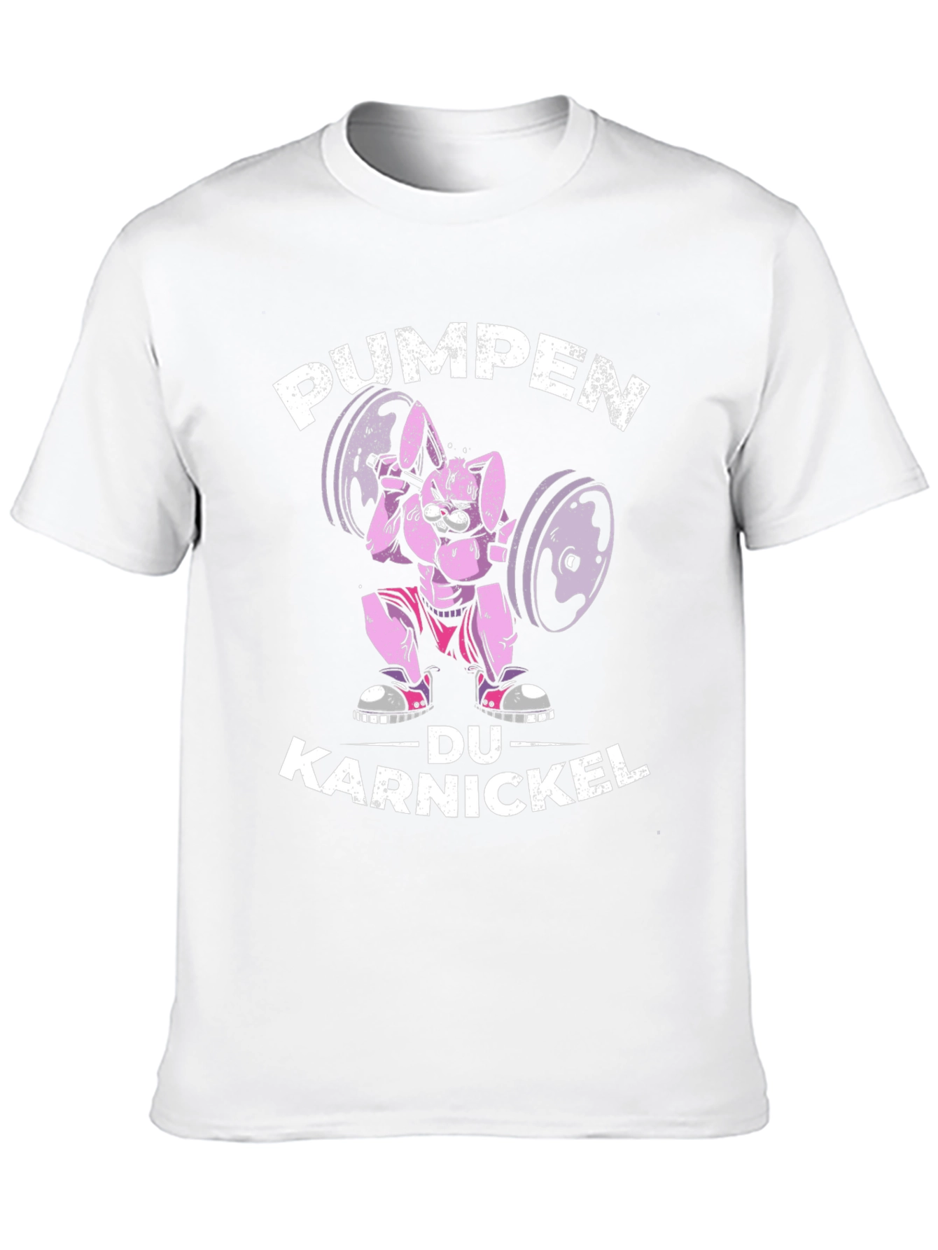 PUMPEN DU KARNICKEL Funny Workout T-Shirt