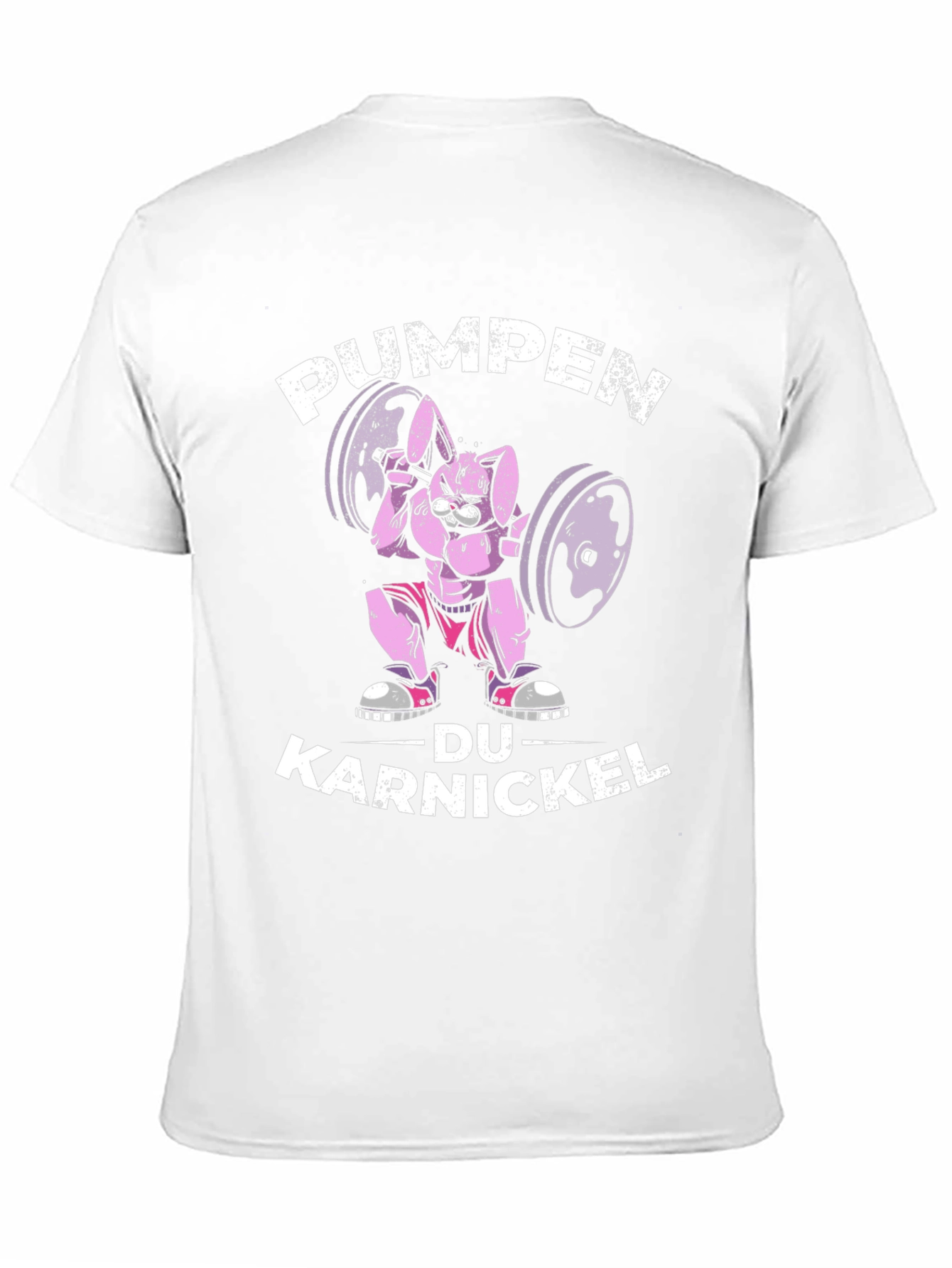 PUMPEN DU KARNICKEL Funny Workout T-Shirt