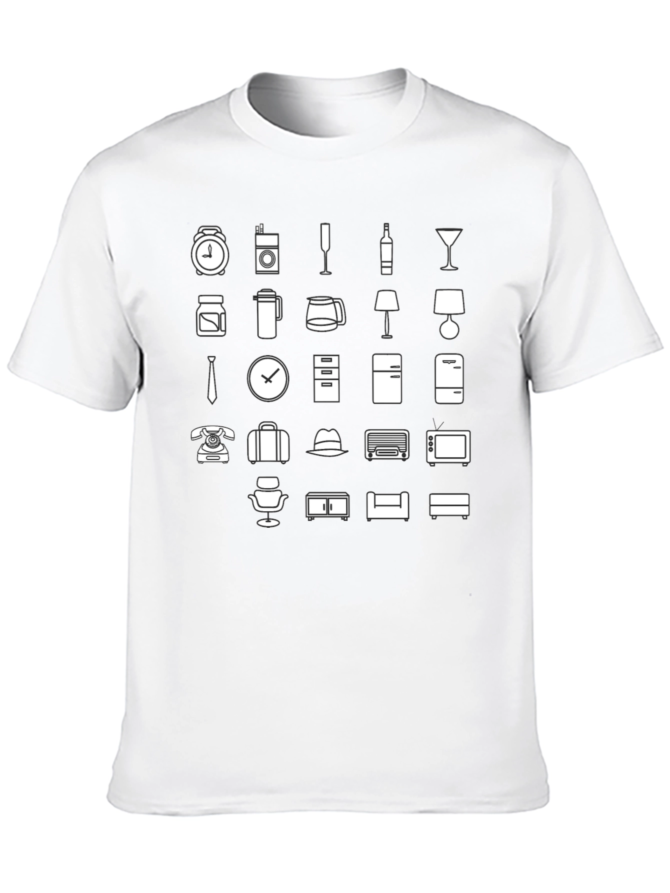 Minimalist Icons T-Shirt