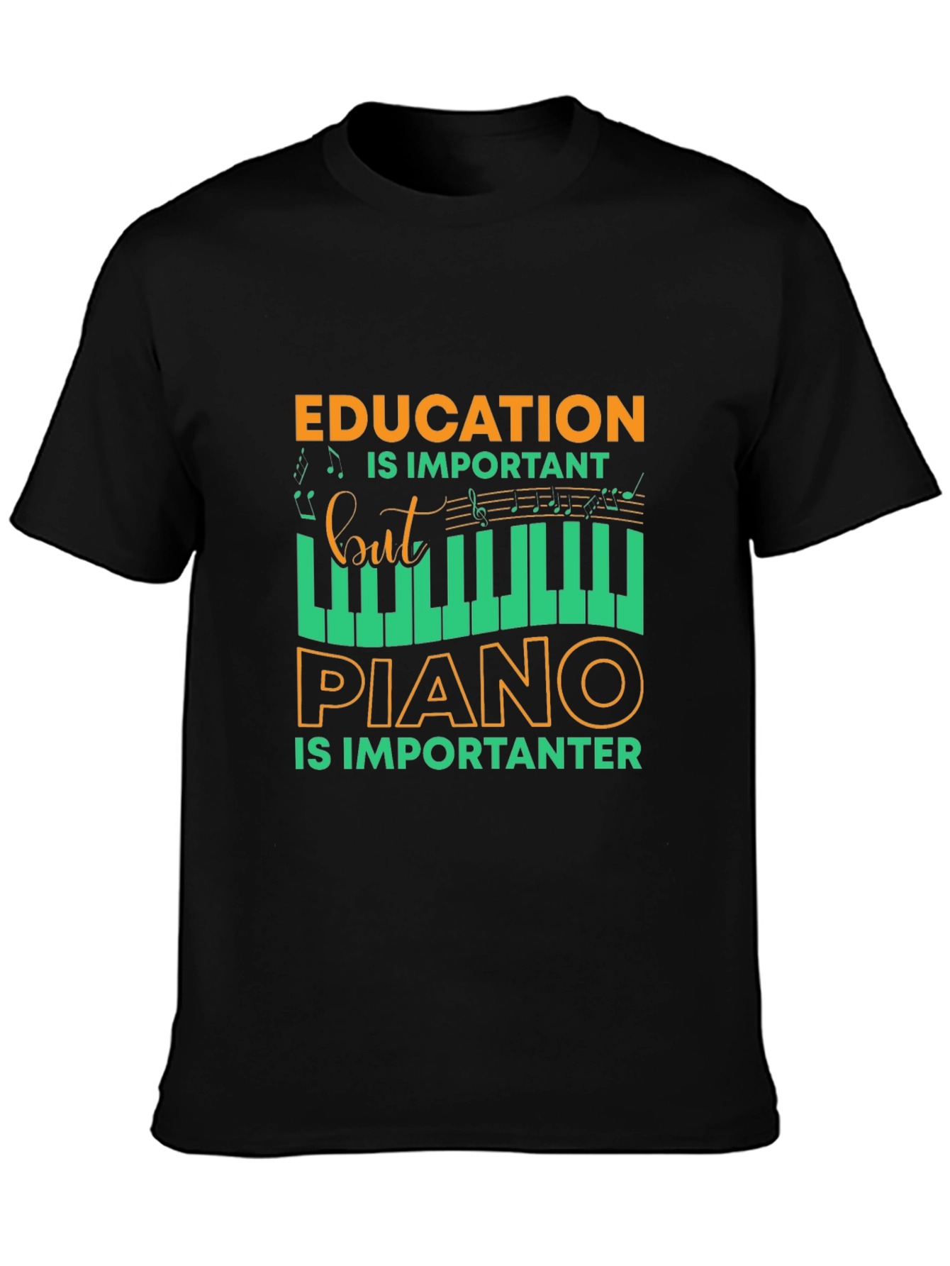 Funny Piano Education Tee