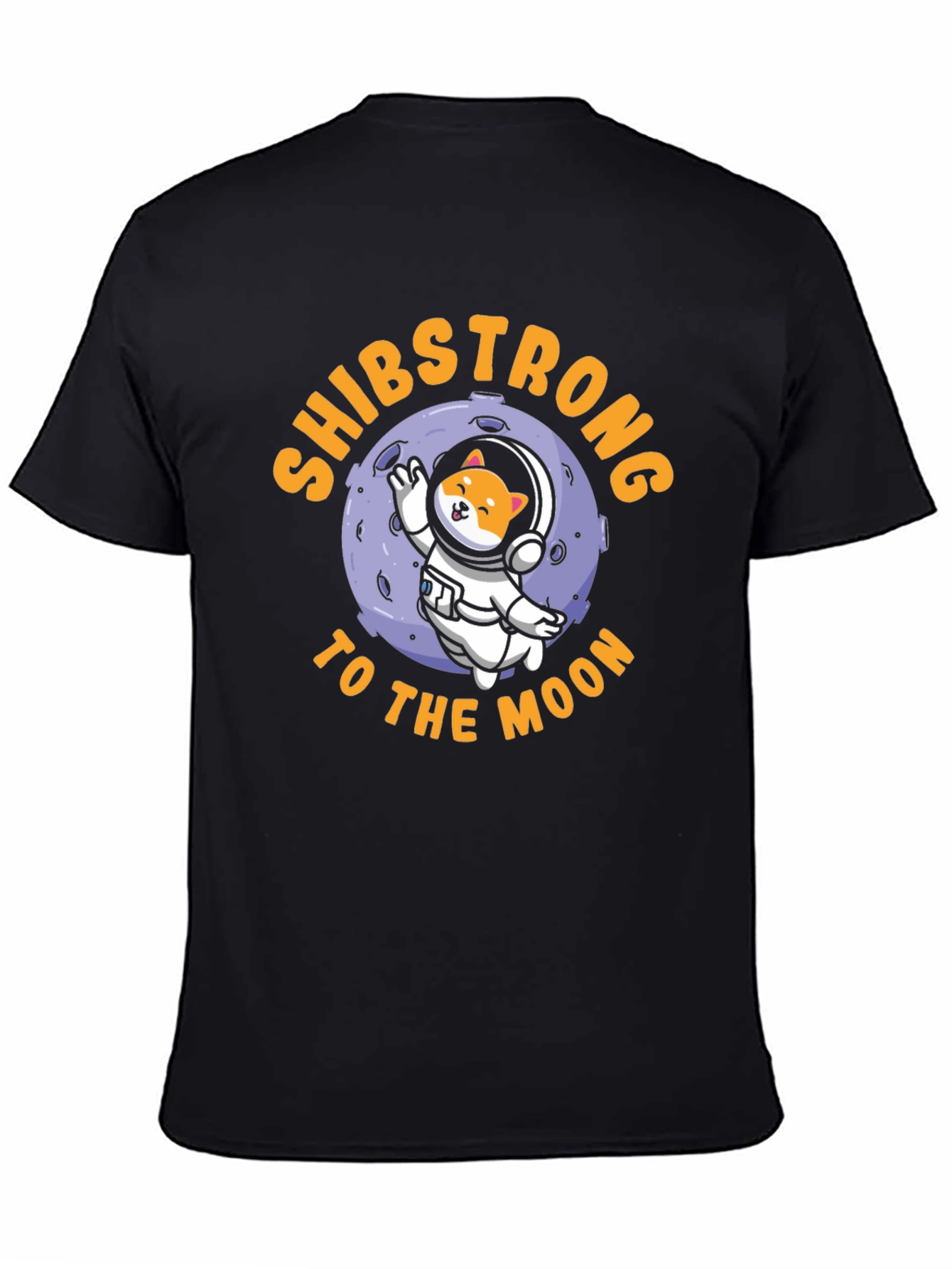 Shibstrong to the Moon T-Shirt - Crypto Doge