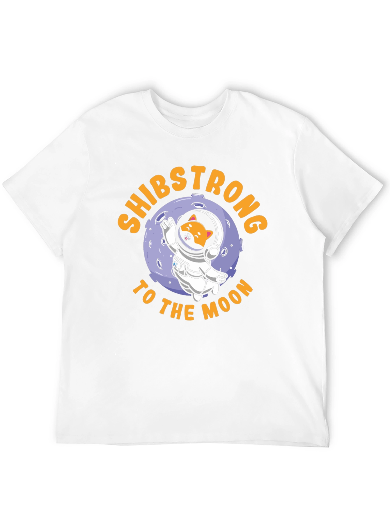 Shibstrong to the Moon T-Shirt - Crypto Doge