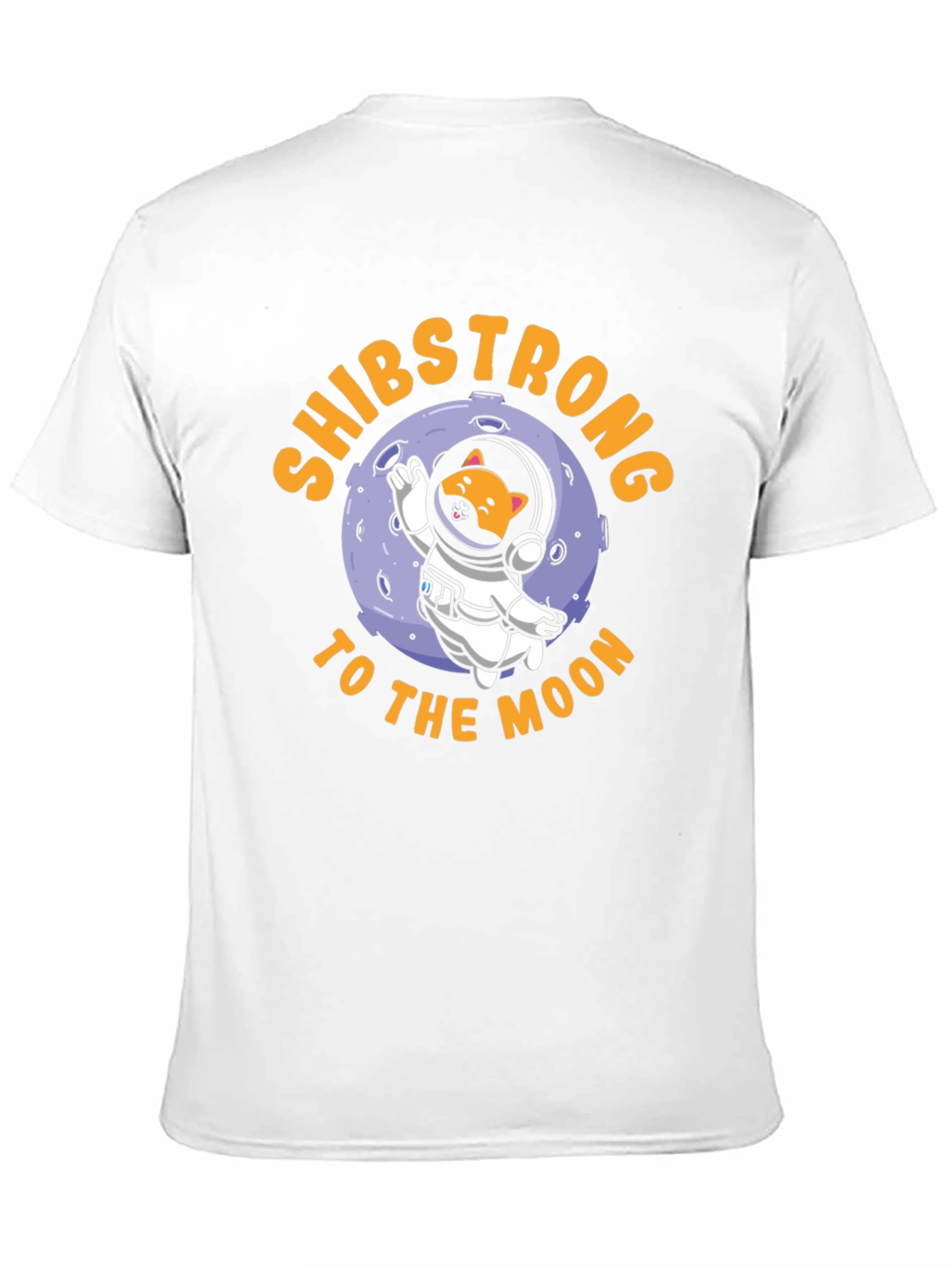 Shibstrong to the Moon T-Shirt - Crypto Doge