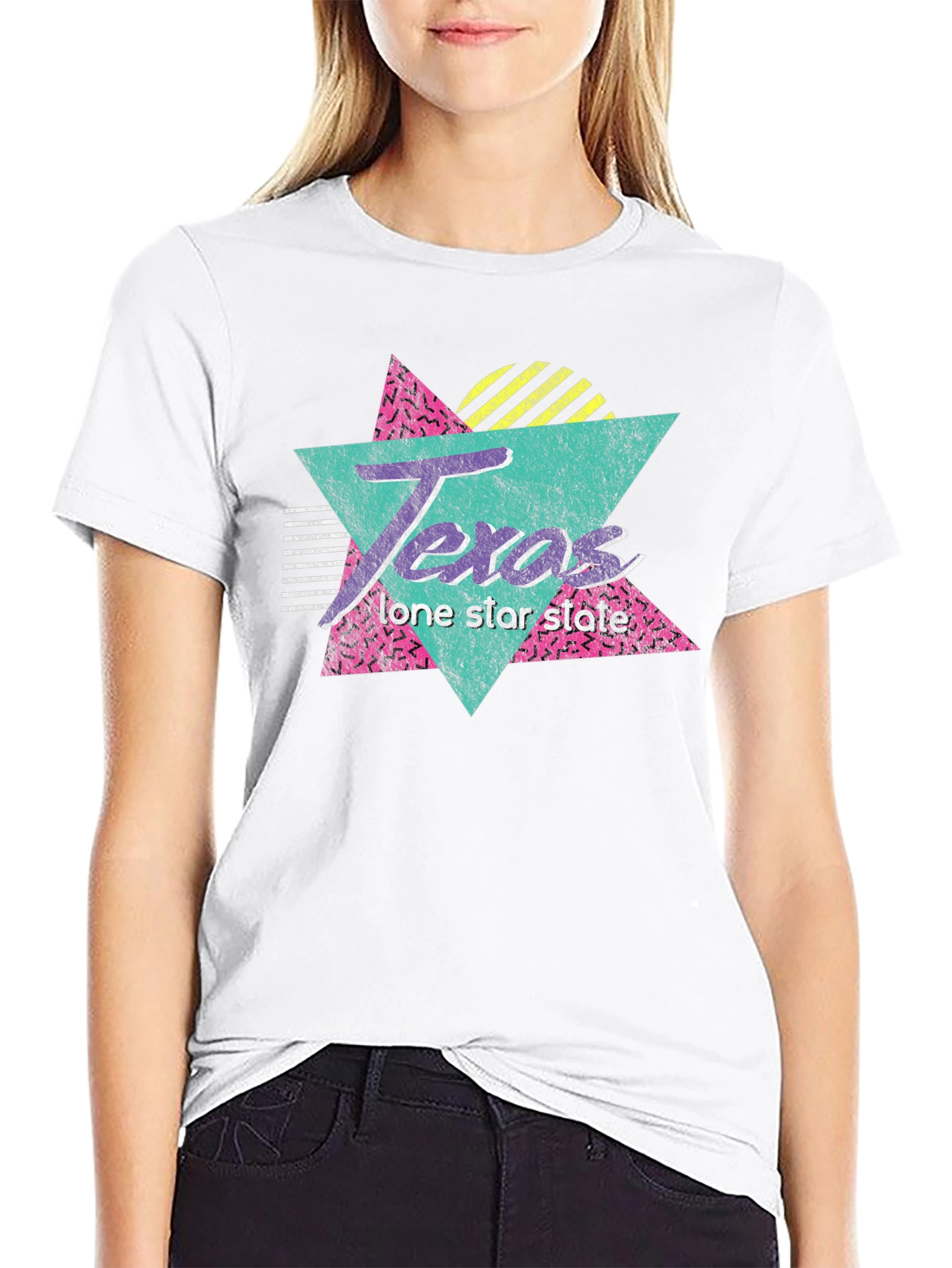 Texas Lone Star State Retro T-Shirt