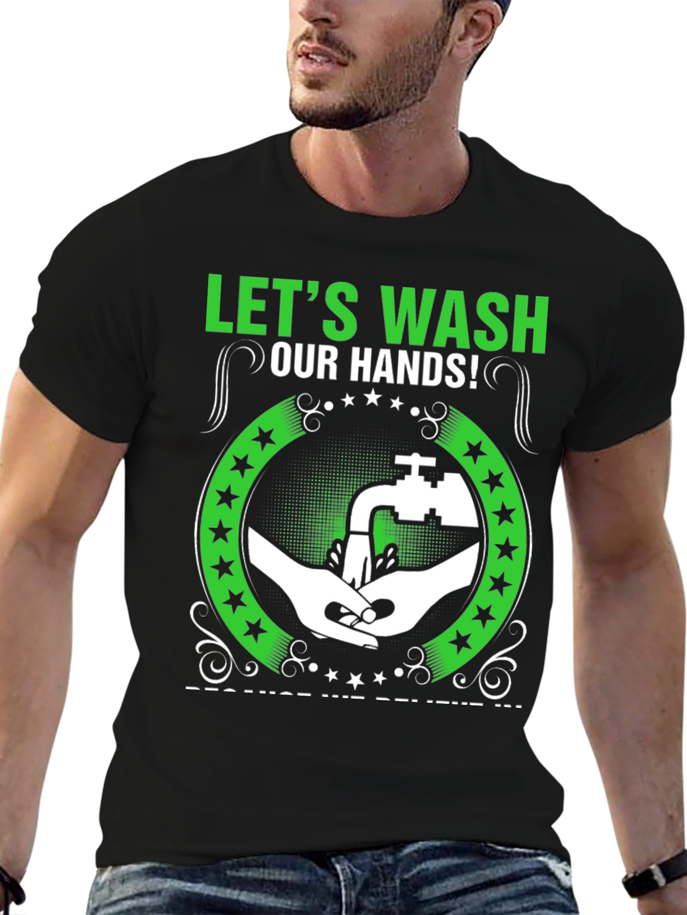 Wash Your Hands Graphic T-Shirt