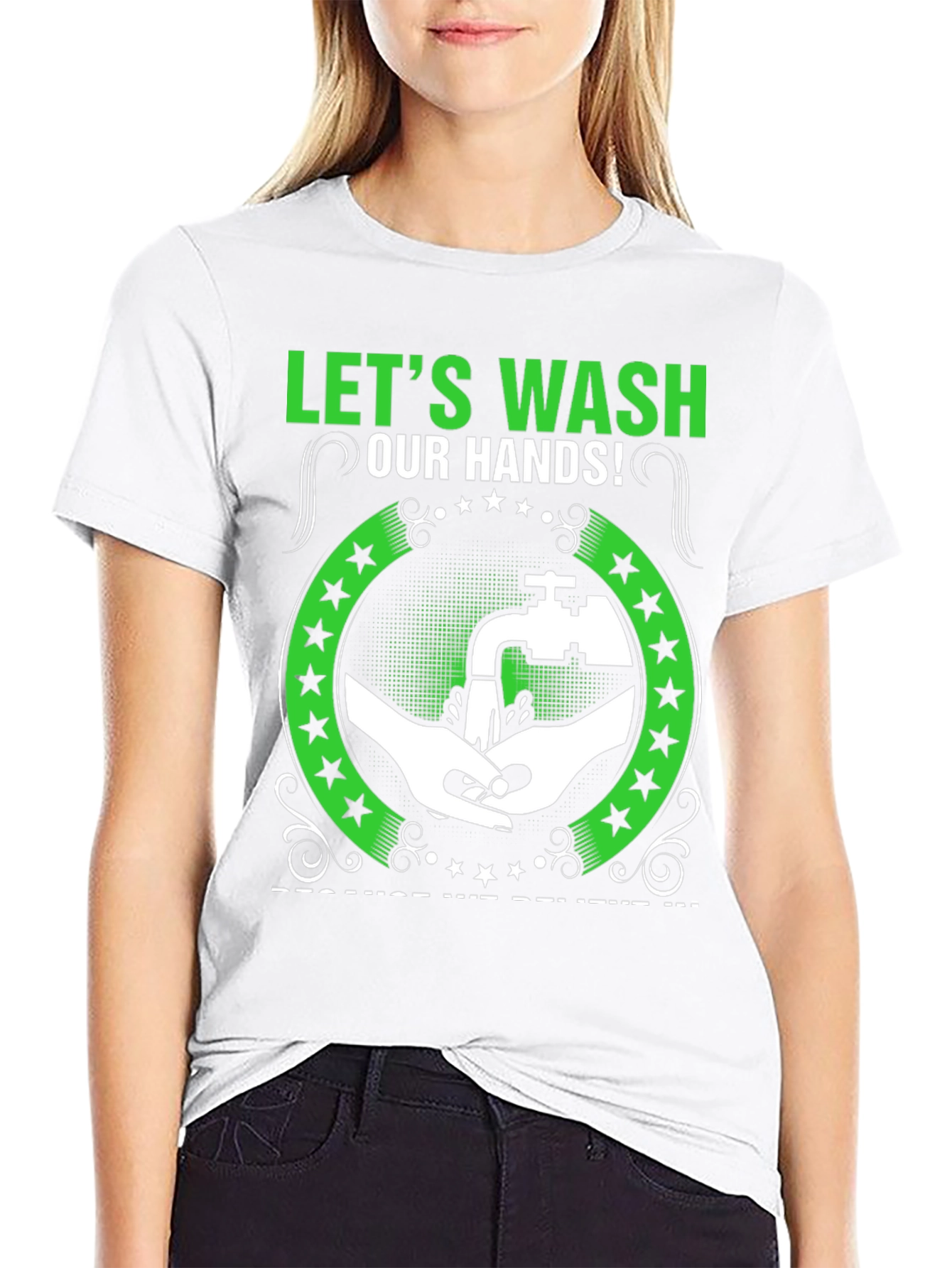 Wash Your Hands Graphic T-Shirt