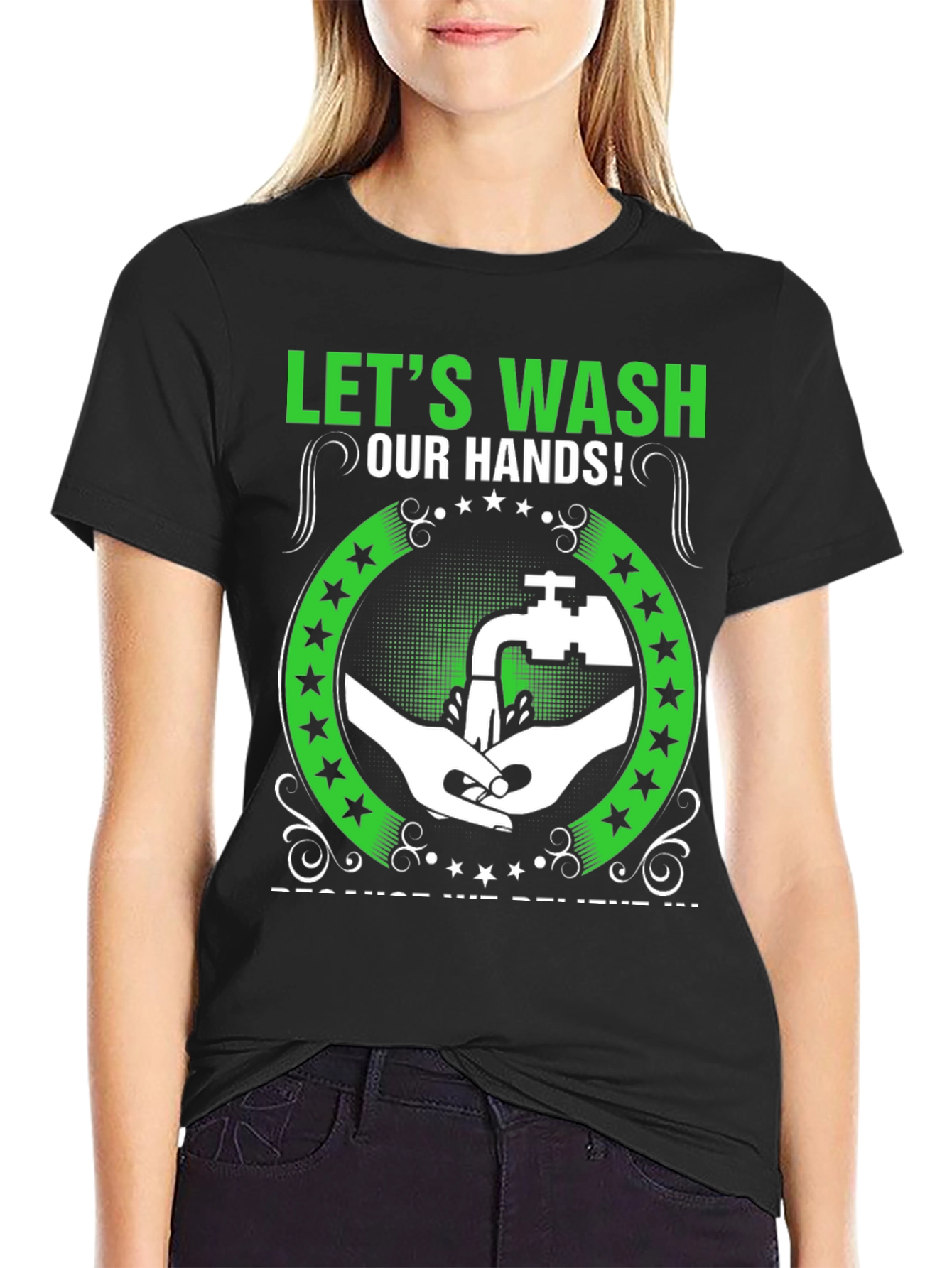 Wash Your Hands Graphic T-Shirt