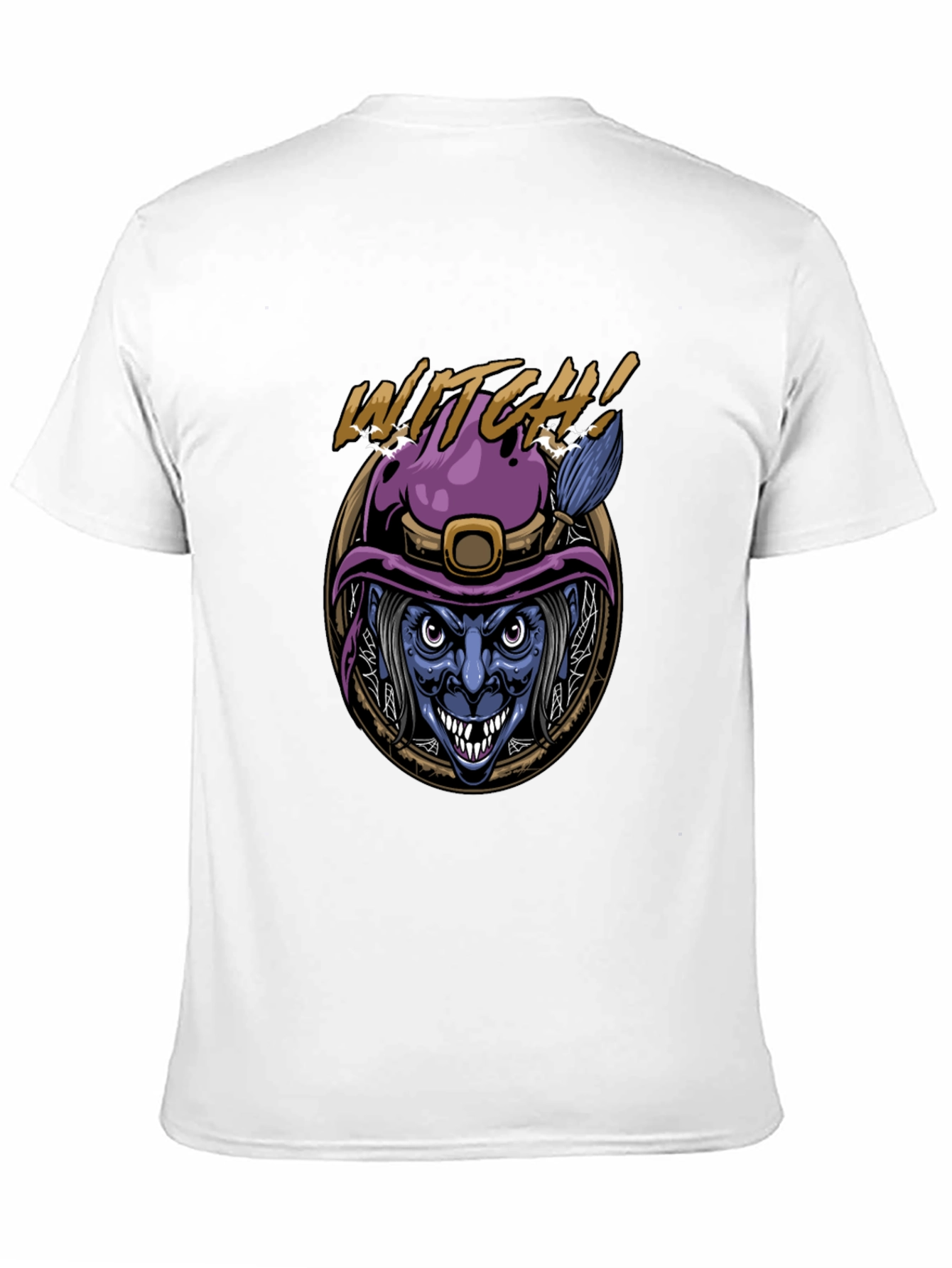 Witch Graphic Tee - Halloween T-Shirt
