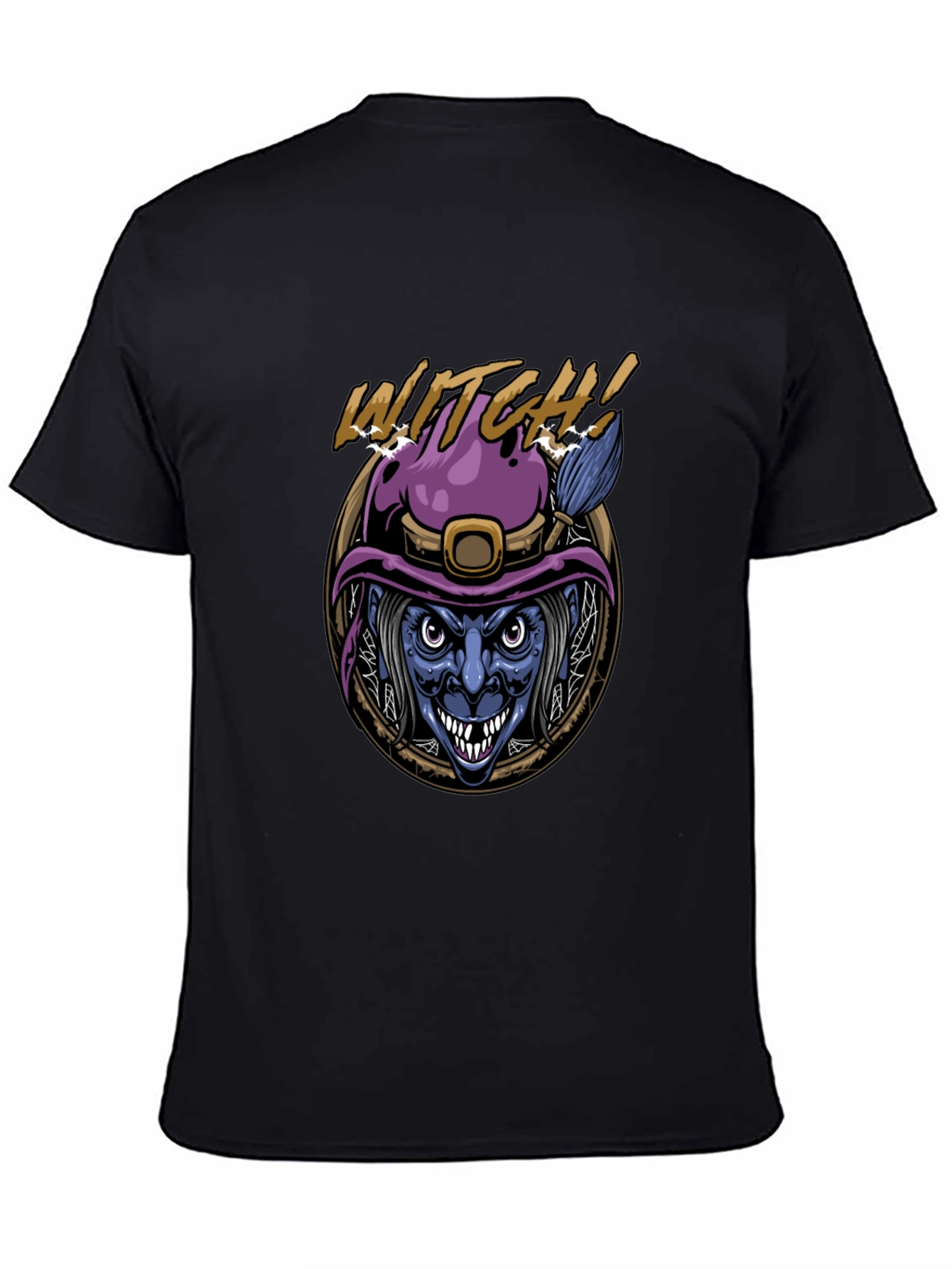Witch Graphic Tee - Halloween T-Shirt
