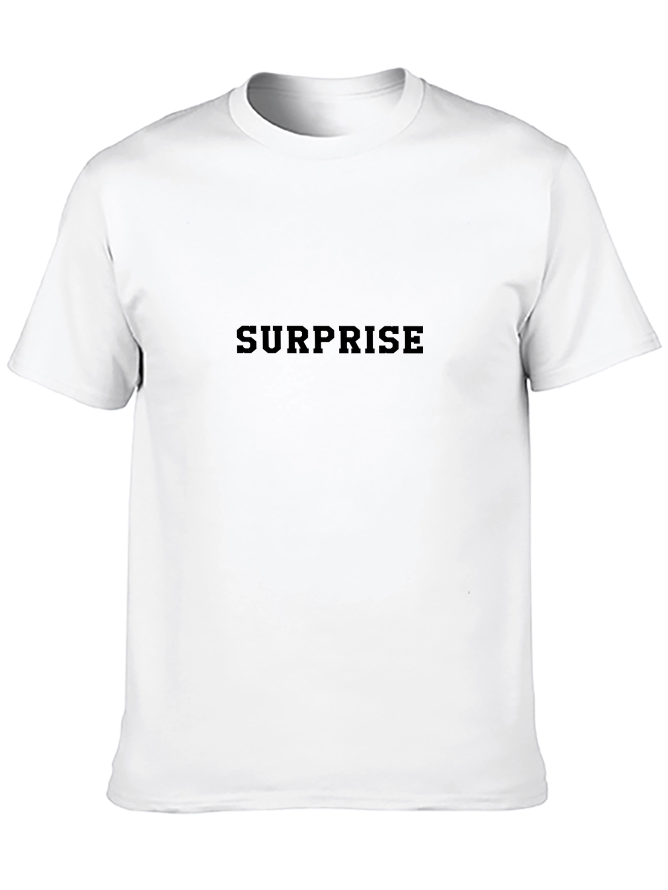 Surprise Statement Tee - Black