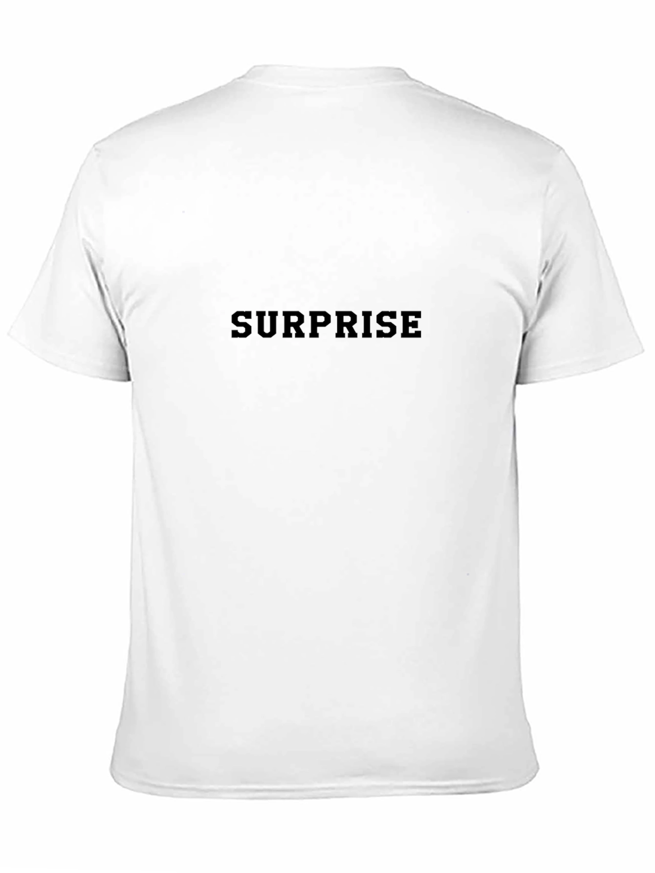 Surprise Statement Tee - Black