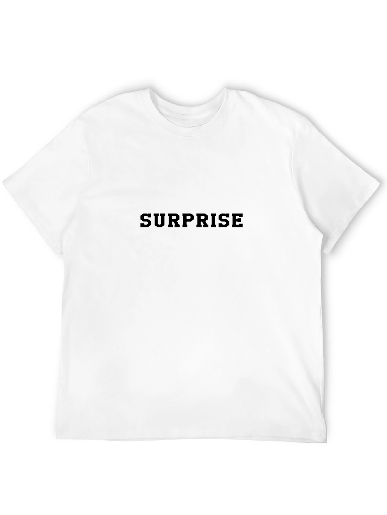 Surprise Statement Tee - Black