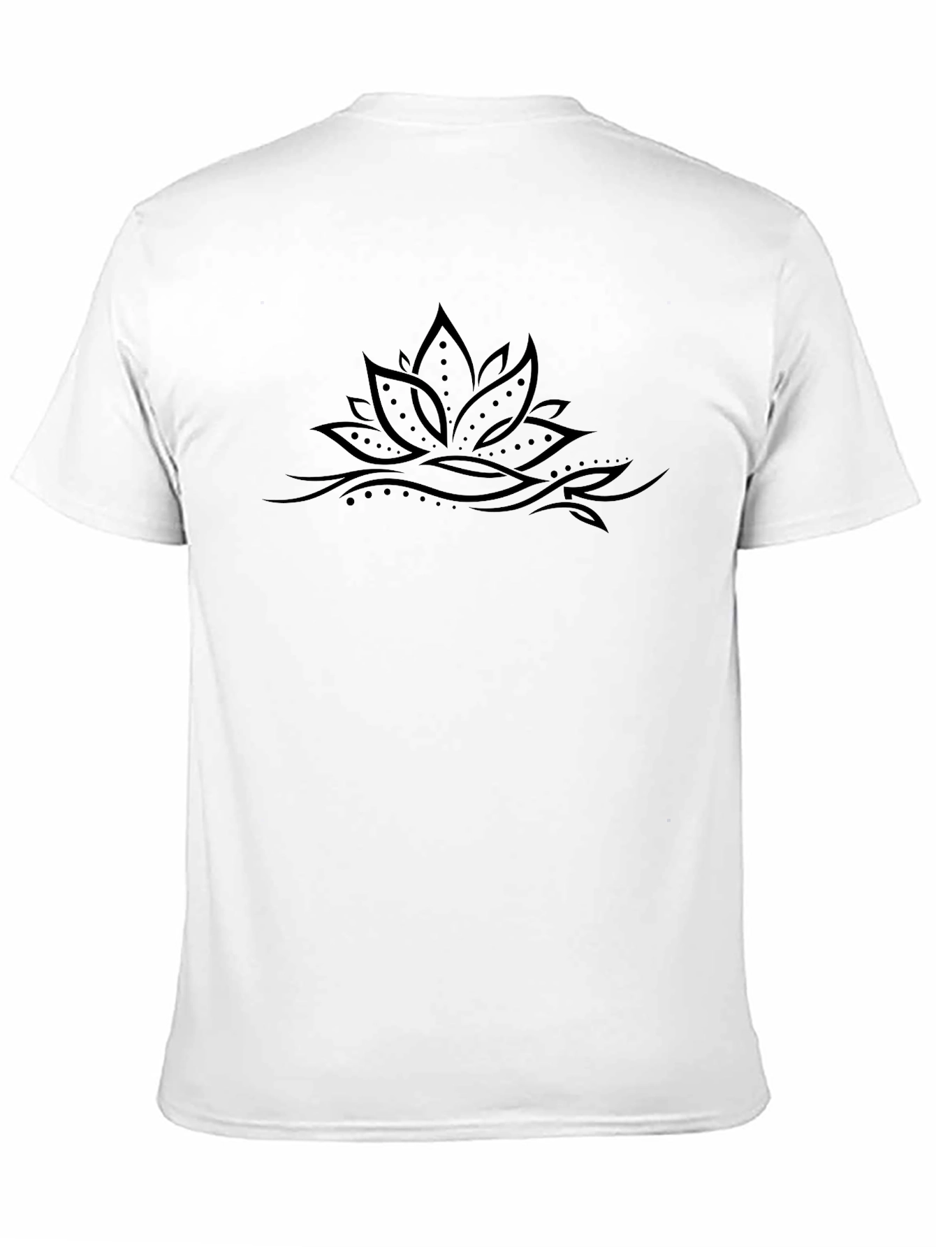 Lotus Flower Graphic T-Shirt