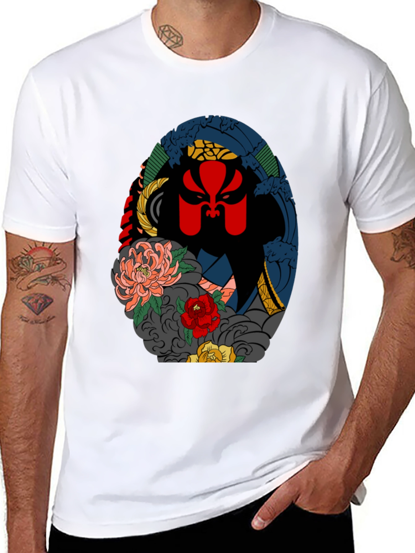 Ukiyo-e Style T-Shirt
