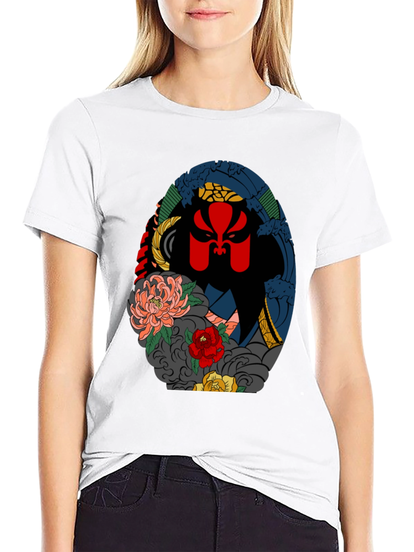 Ukiyo-e Style T-Shirt
