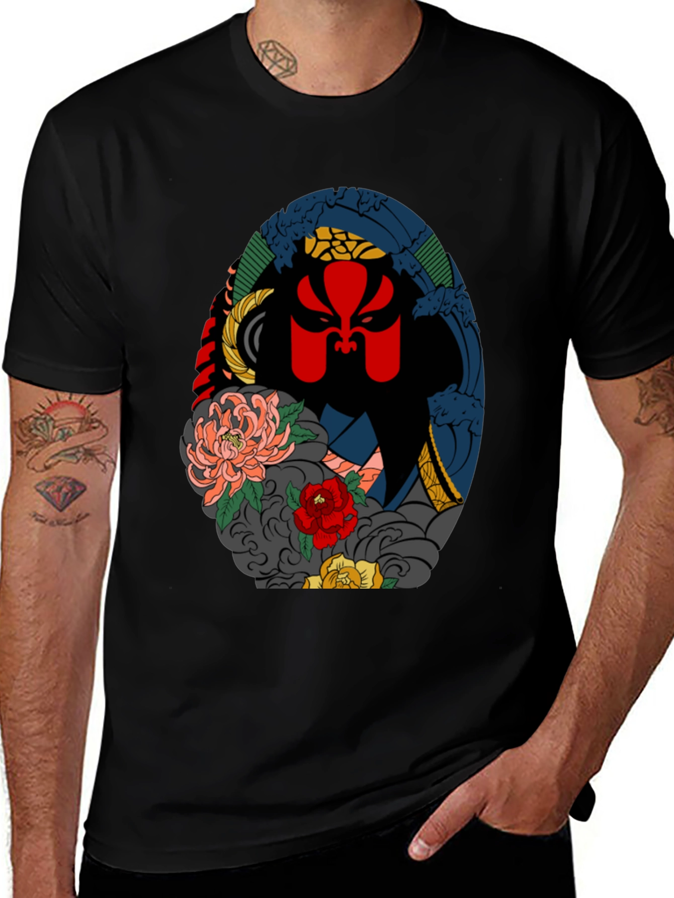 Ukiyo-e Style T-Shirt