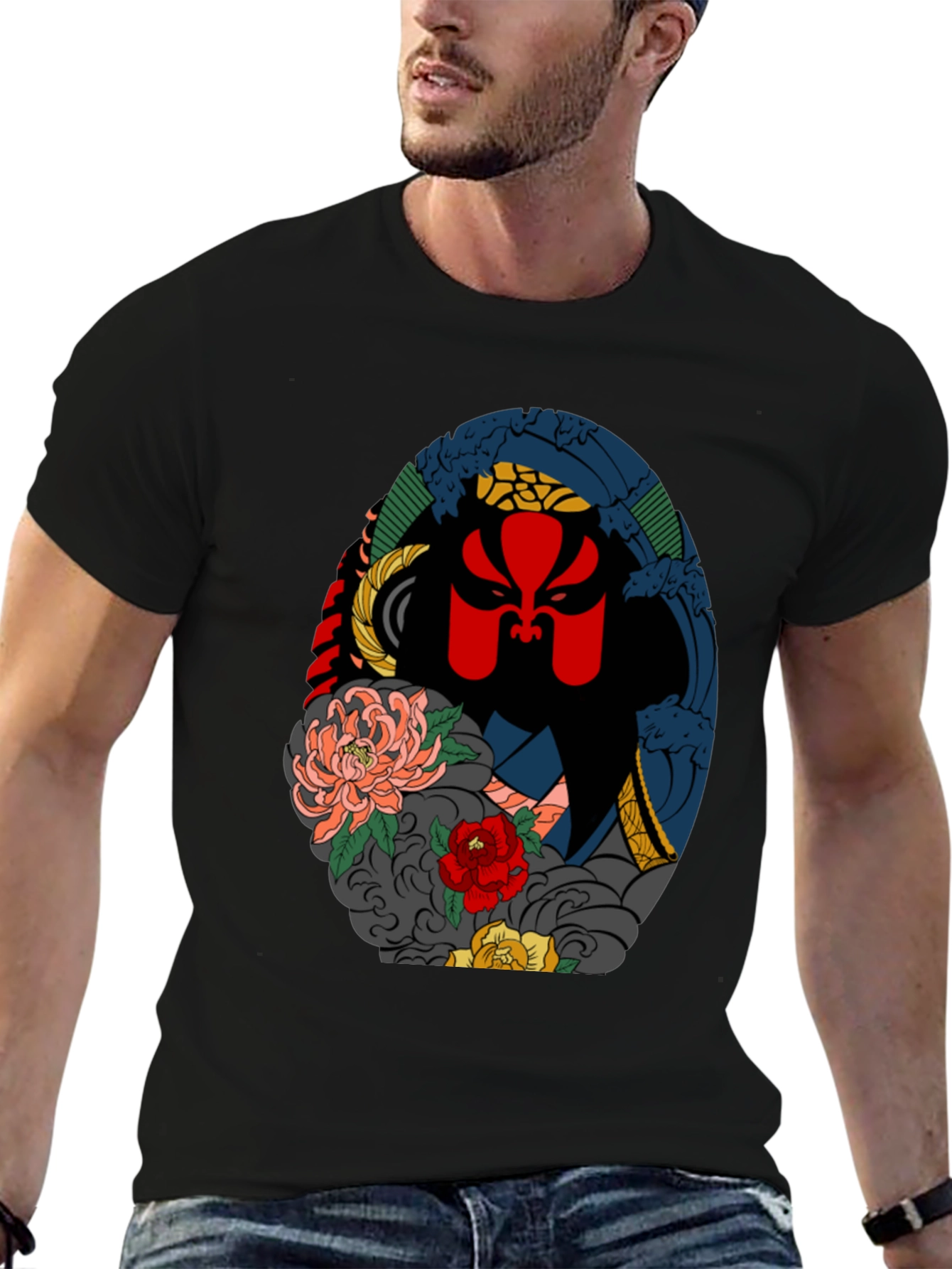 Ukiyo-e Style T-Shirt