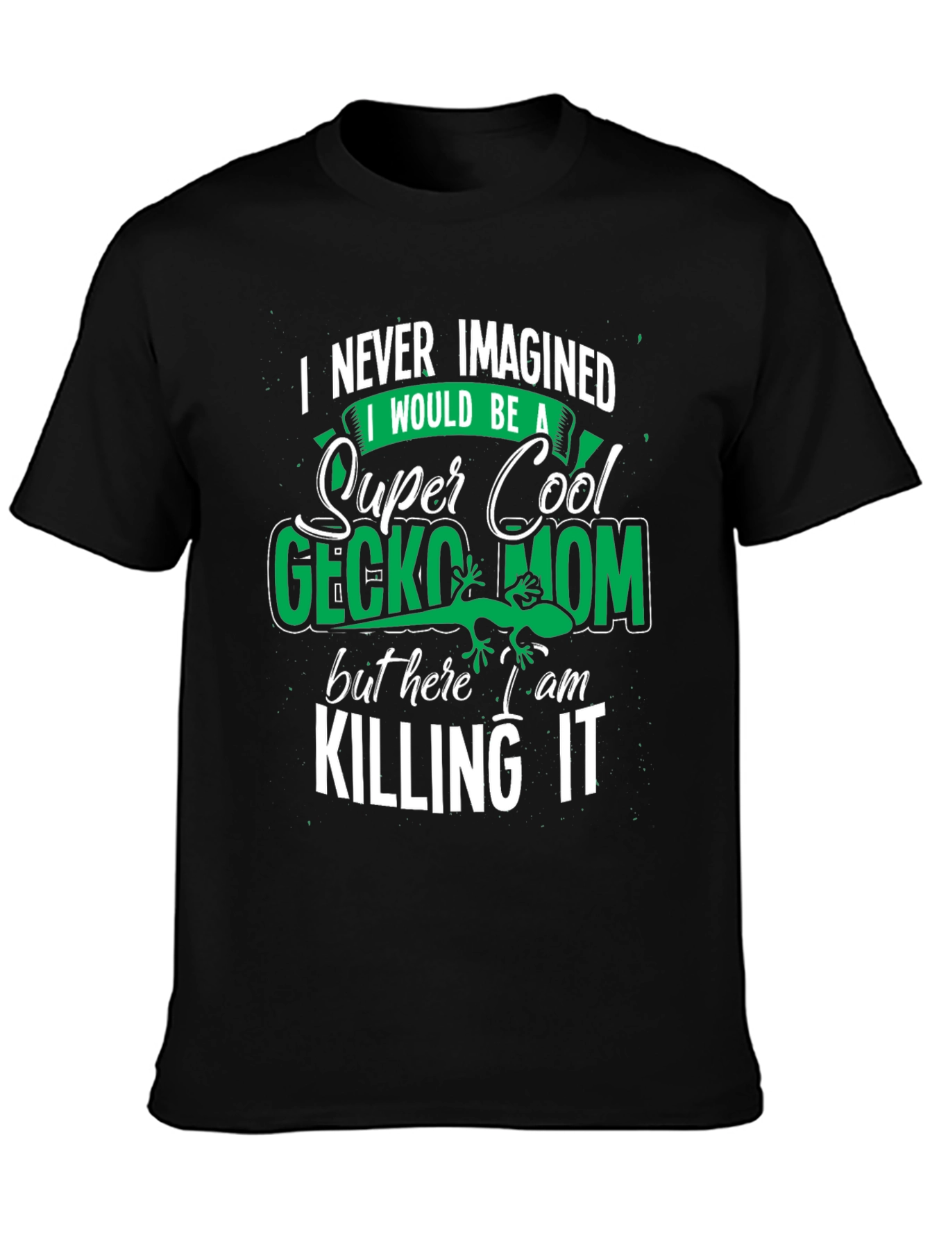 Super Cool Gecko Mom Graphic Tee