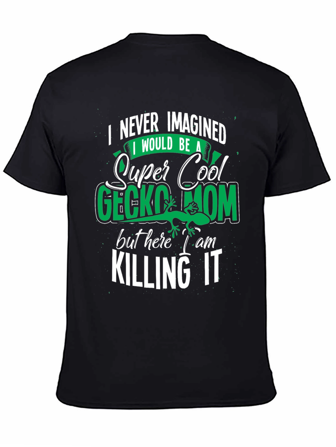 Super Cool Gecko Mom Graphic Tee