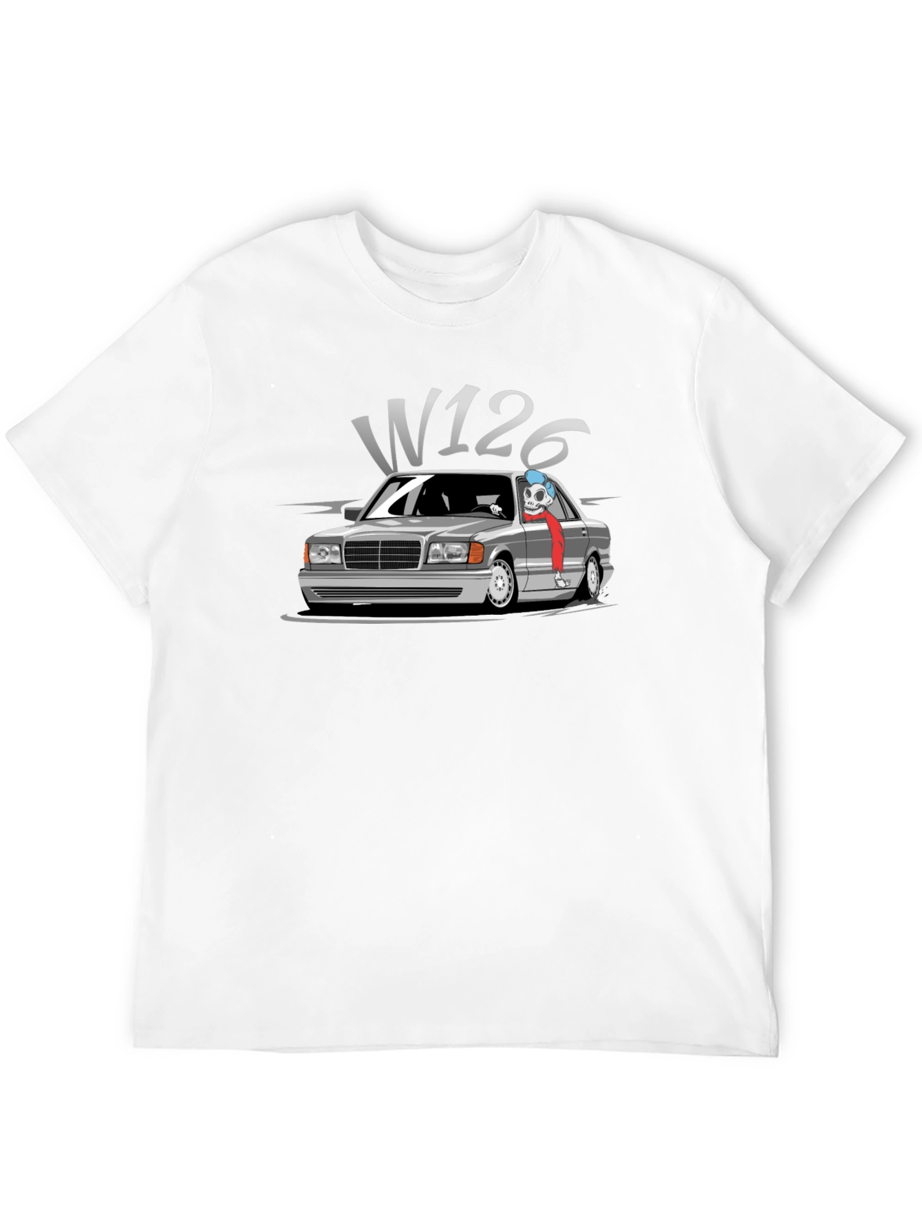 W126 Car T-Shirt - Classic Cool Graphic Tee