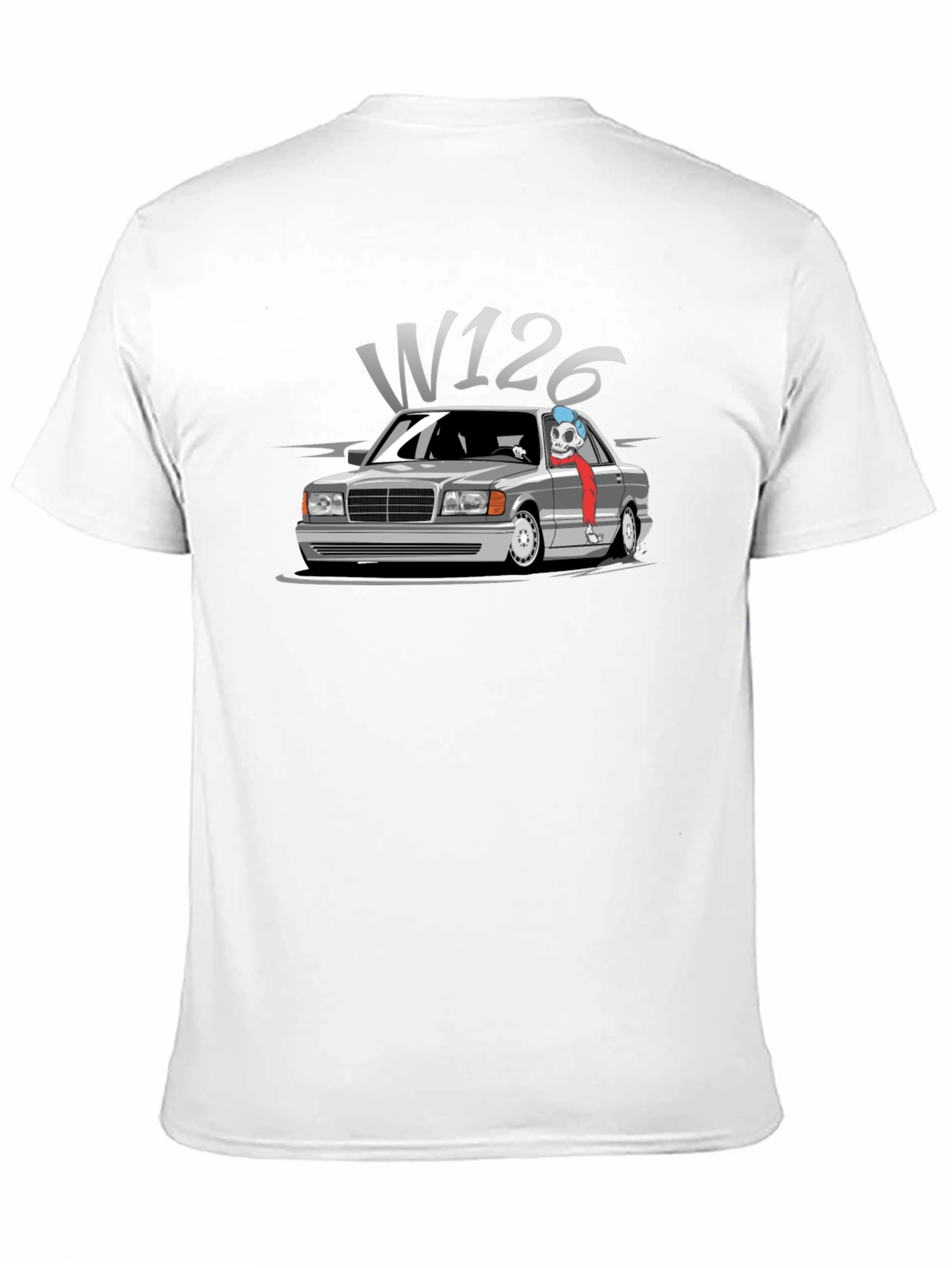 W126 Car T-Shirt - Classic Cool Graphic Tee