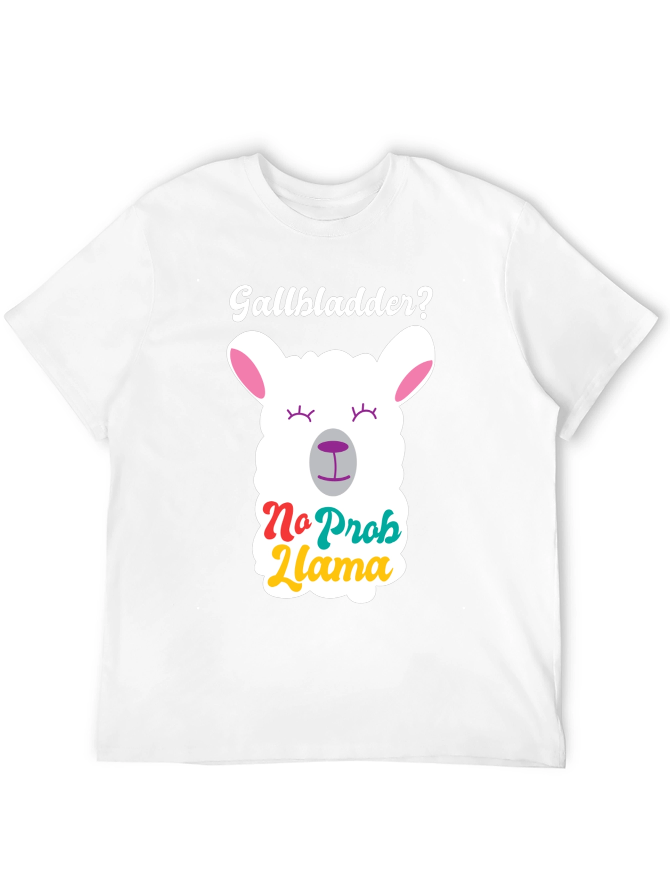 No Prob Llama Black T-Shirt