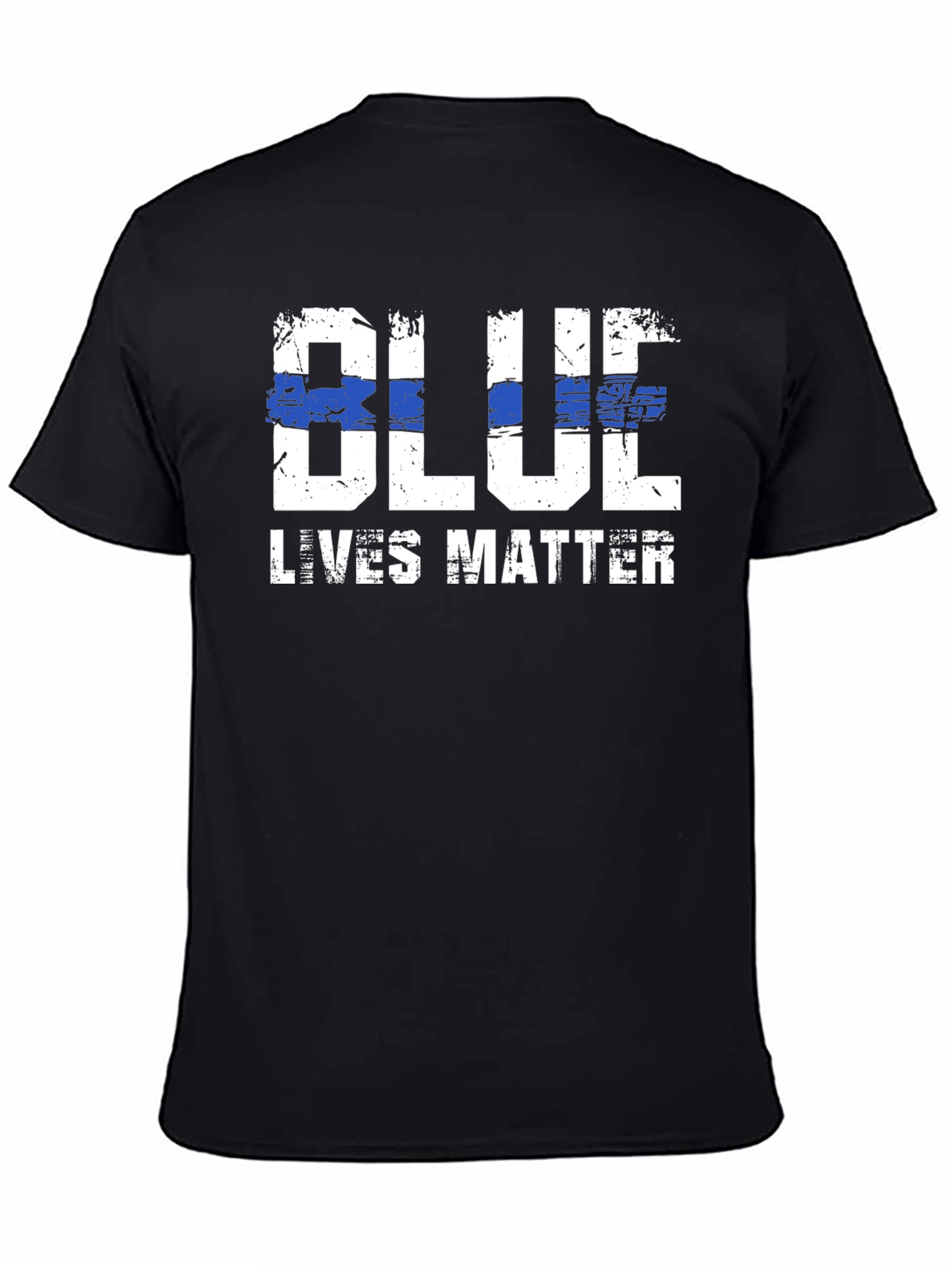 Blue Lives Matter Graphic T-Shirt
