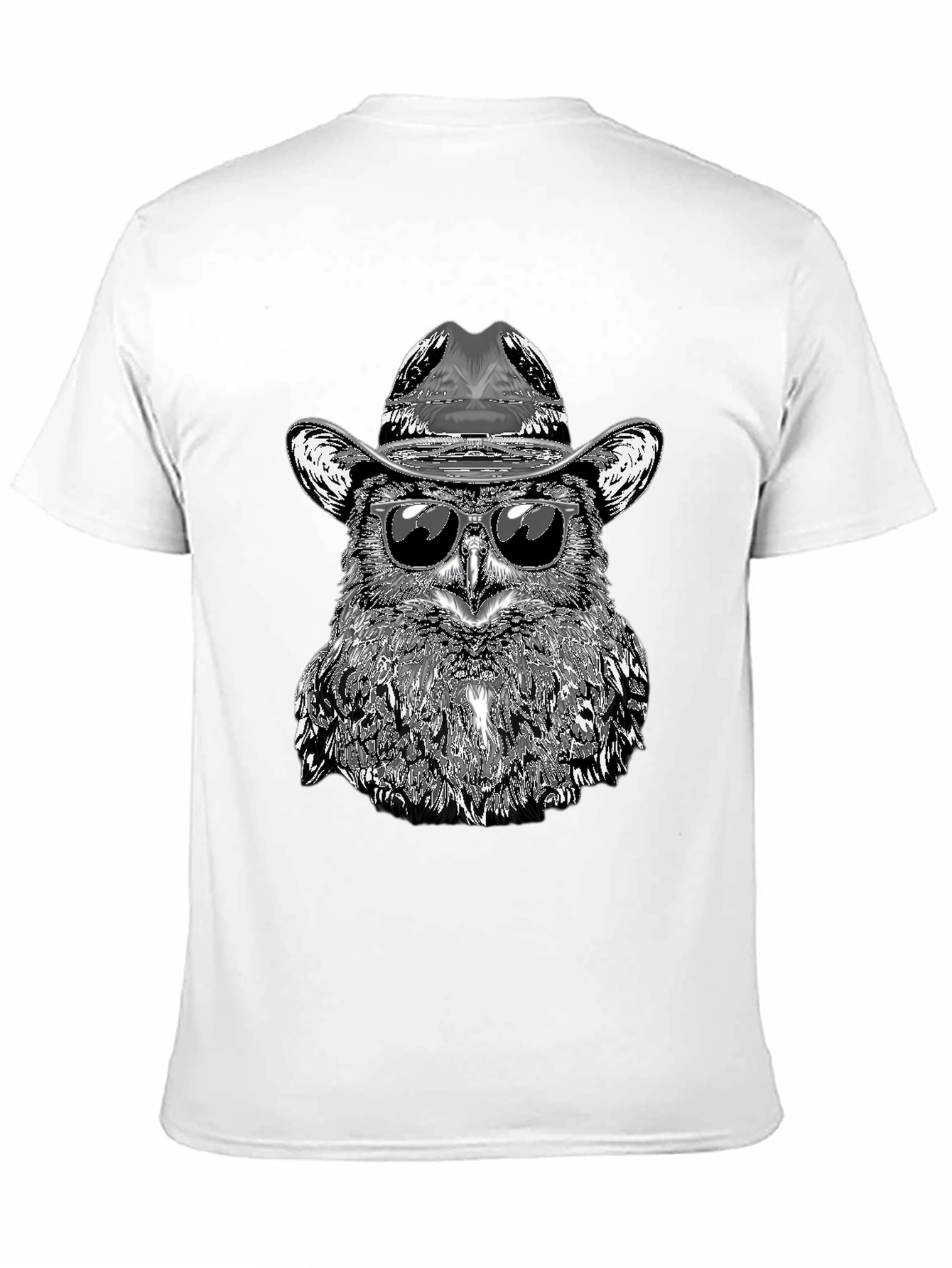 Cool Owl Cowboy T-Shirt