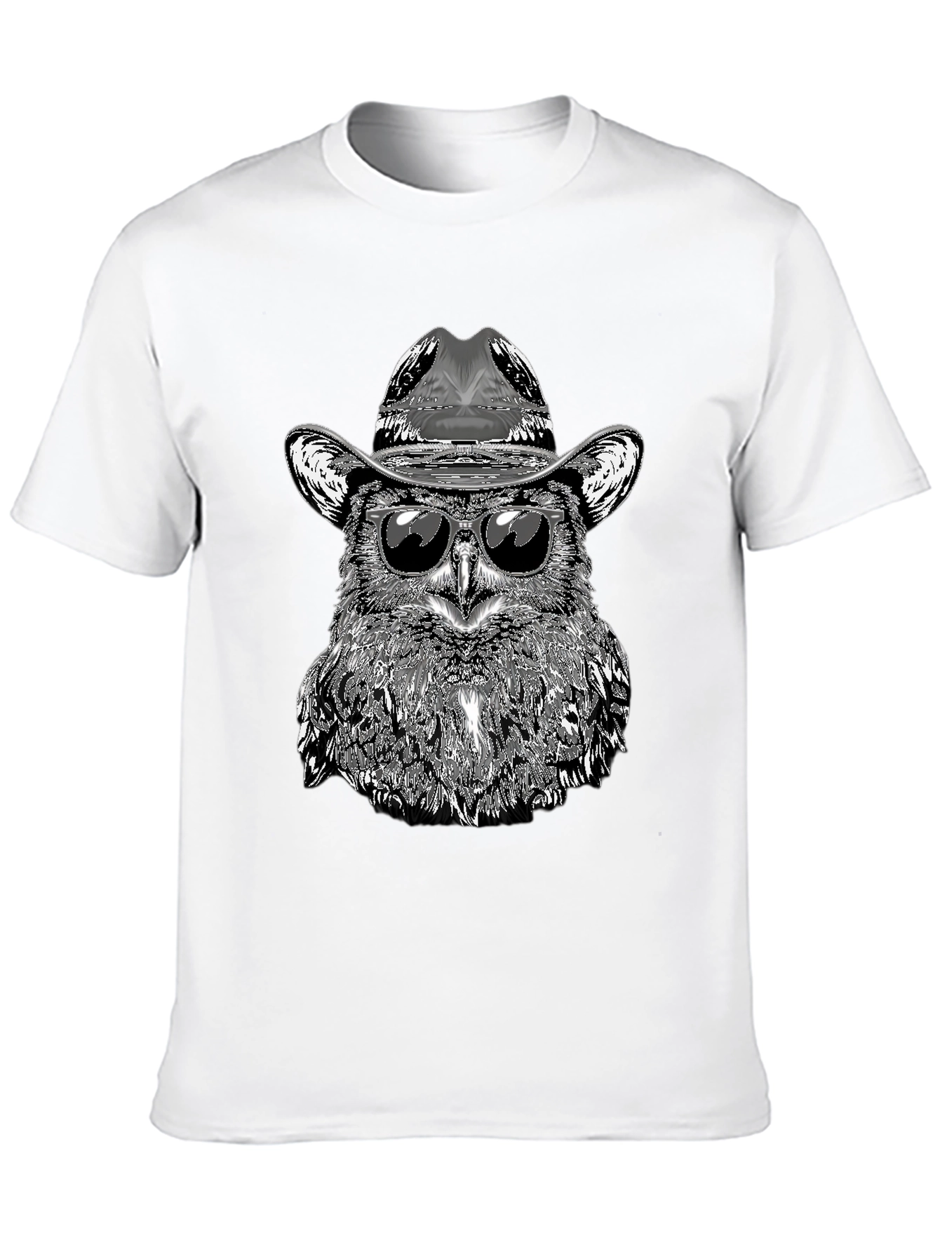 Cool Owl Cowboy T-Shirt