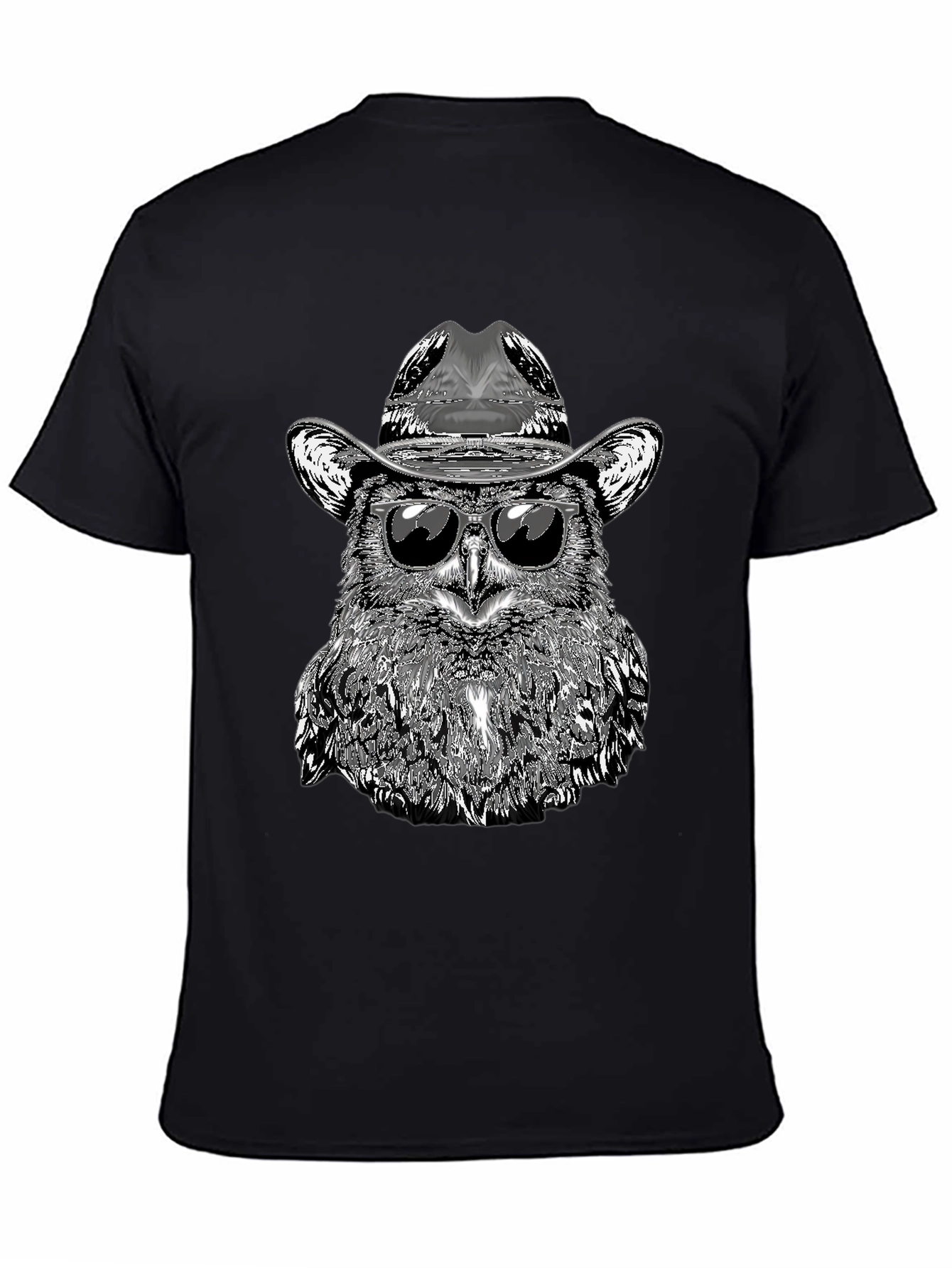 Cool Owl Cowboy T-Shirt