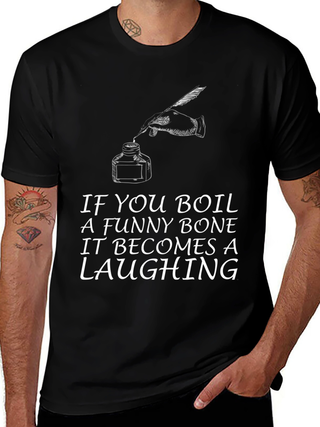 Funny Bone Laughing Bone T-Shirt