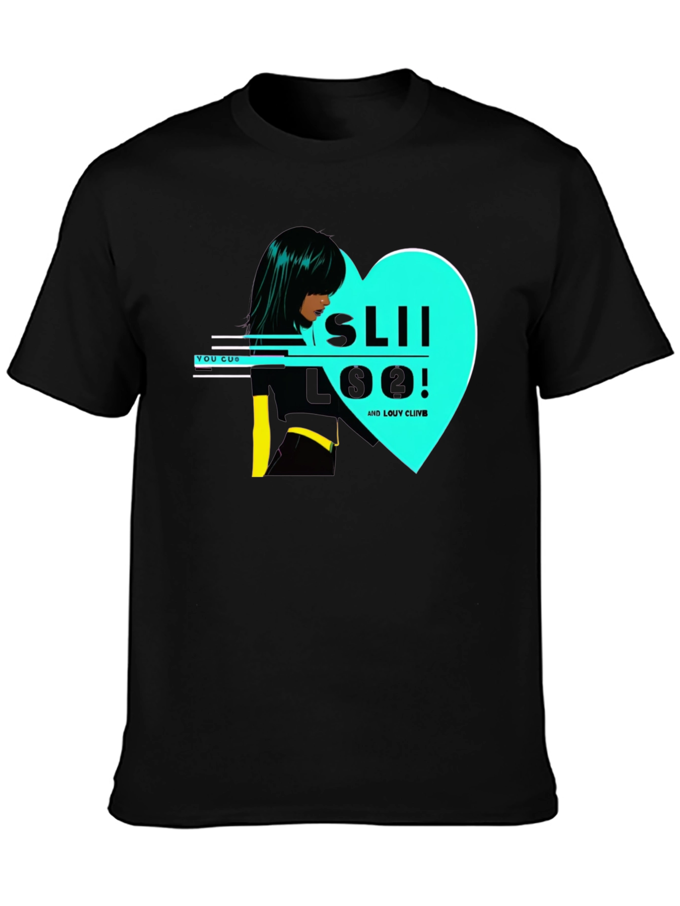 Slii Loo! Graphic Print T-Shirt - Modern Design