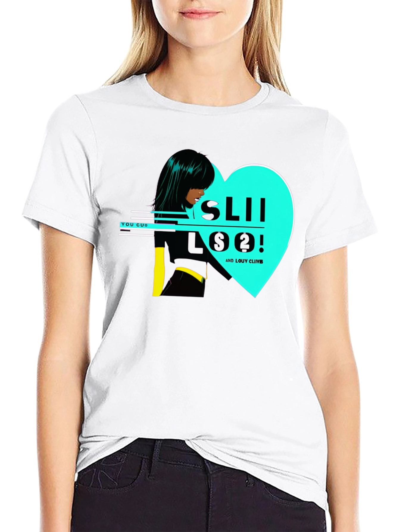 Slii Loo! Graphic Print T-Shirt - Modern Design